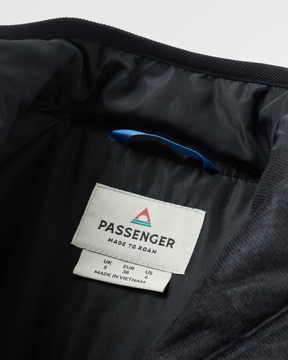 Shasta Lightweight Recycled Thermore® Insulated Hoodless Jacket - Black - Flatlay