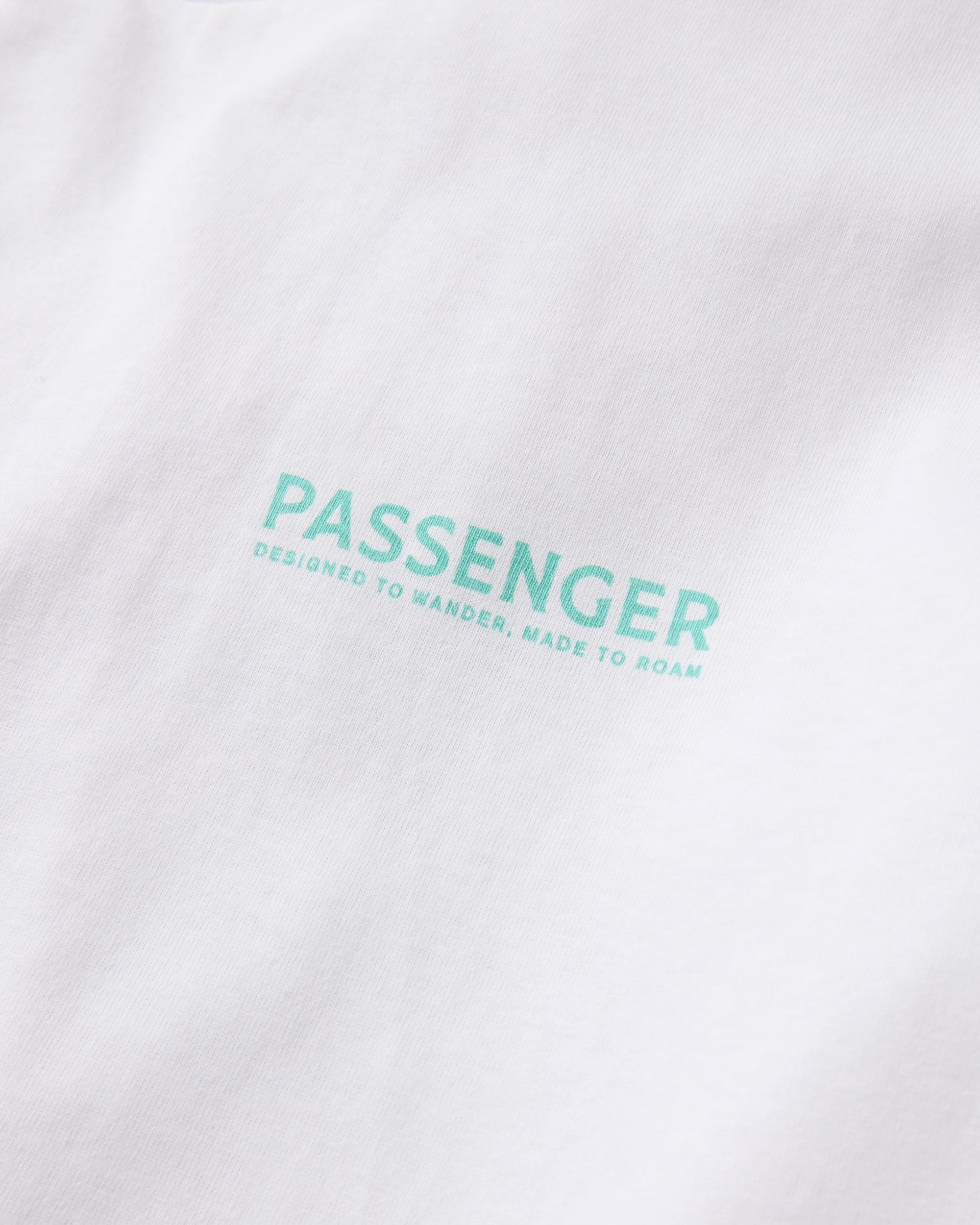 NWB Recycled Cotton T-Shirt - White - Flatlay