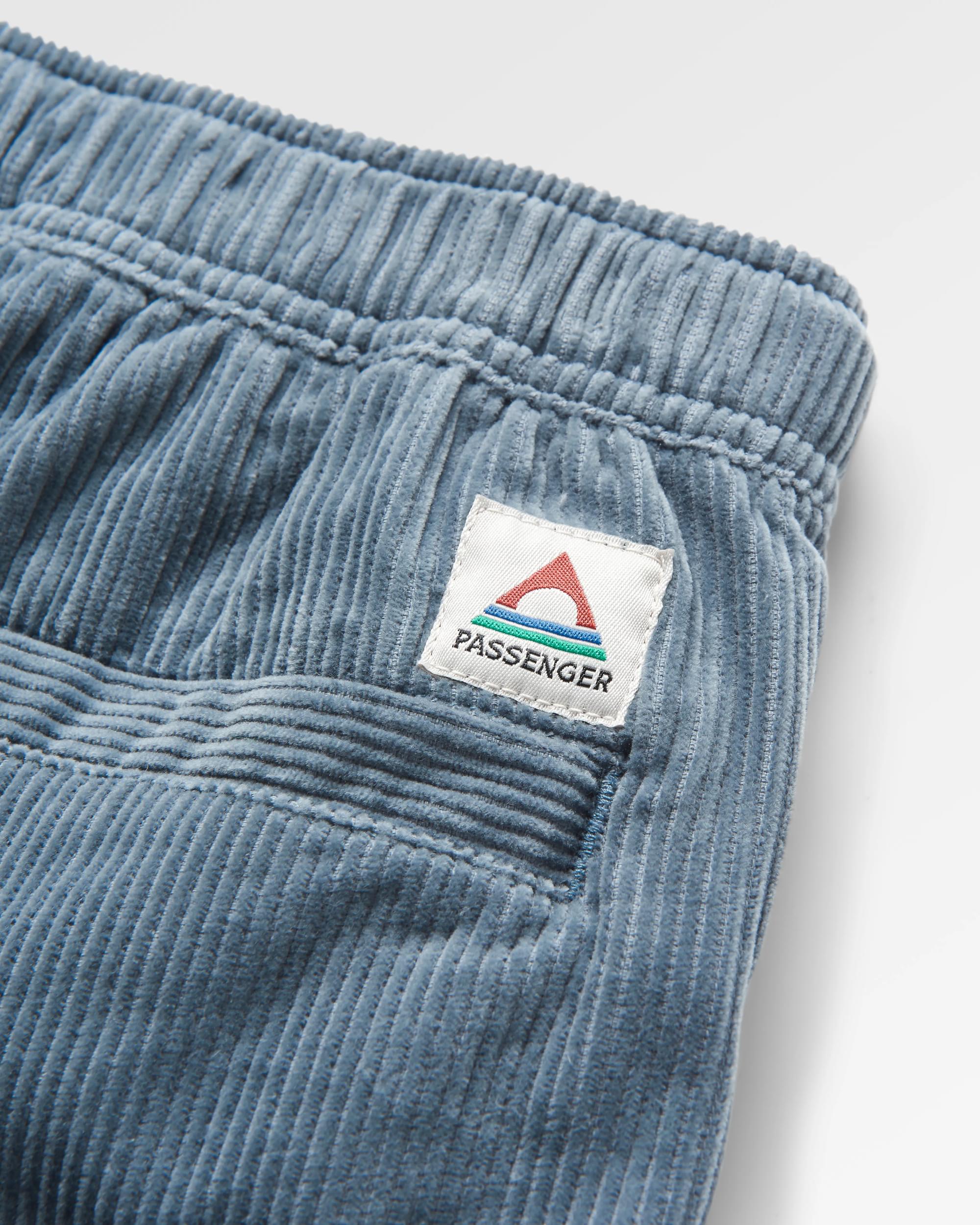 Topanga Cord Short - Storm Grey - Flatlay