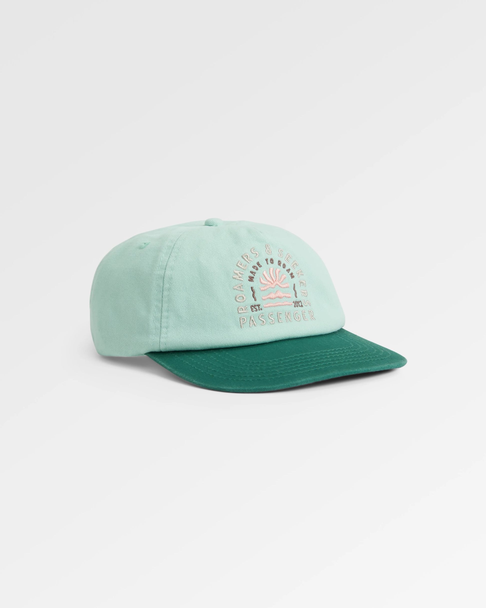 Seekers Recycled Cotton Low Profile Cap - Deep Sea