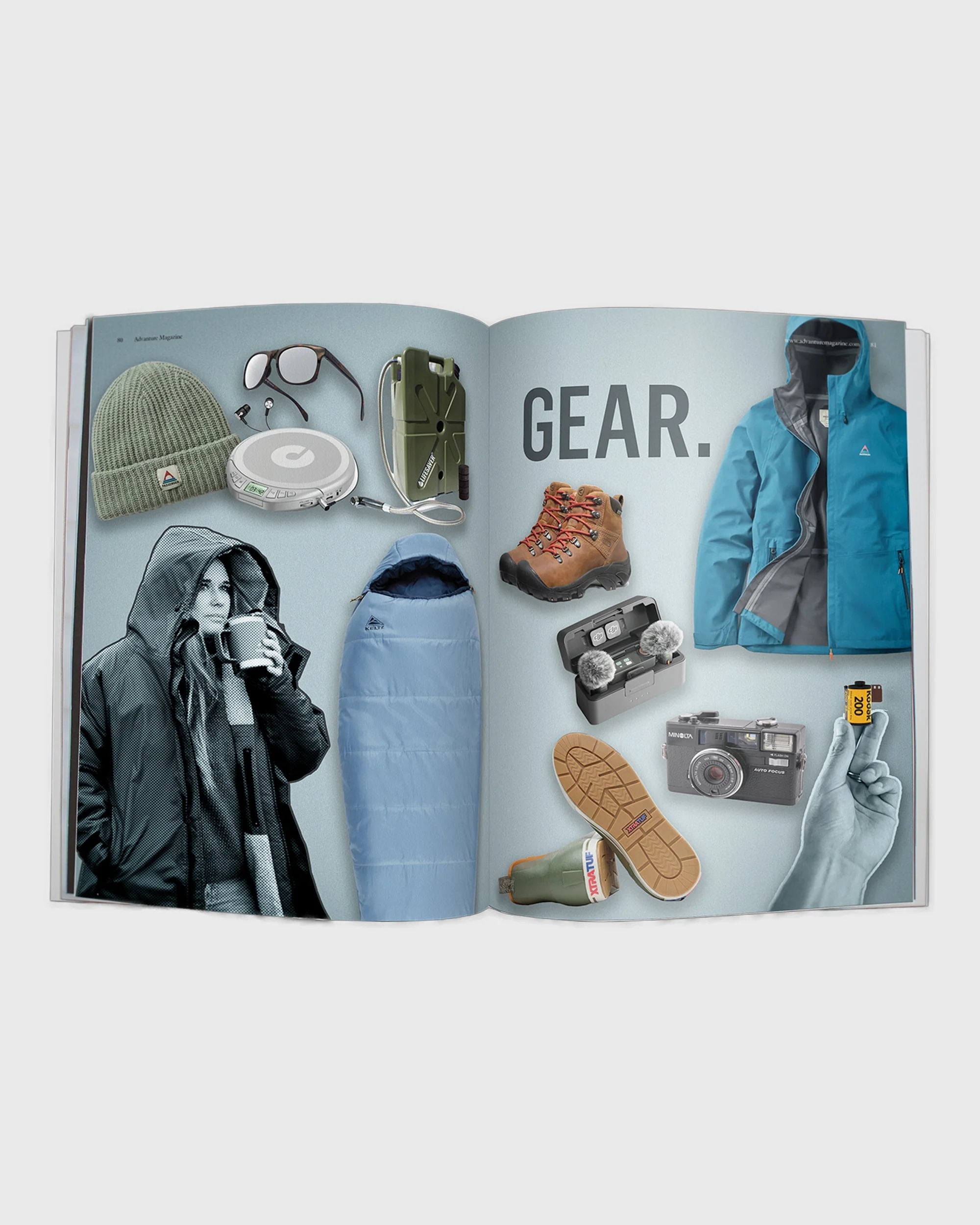 Advanture Magazine Issue 15 - Flatlay