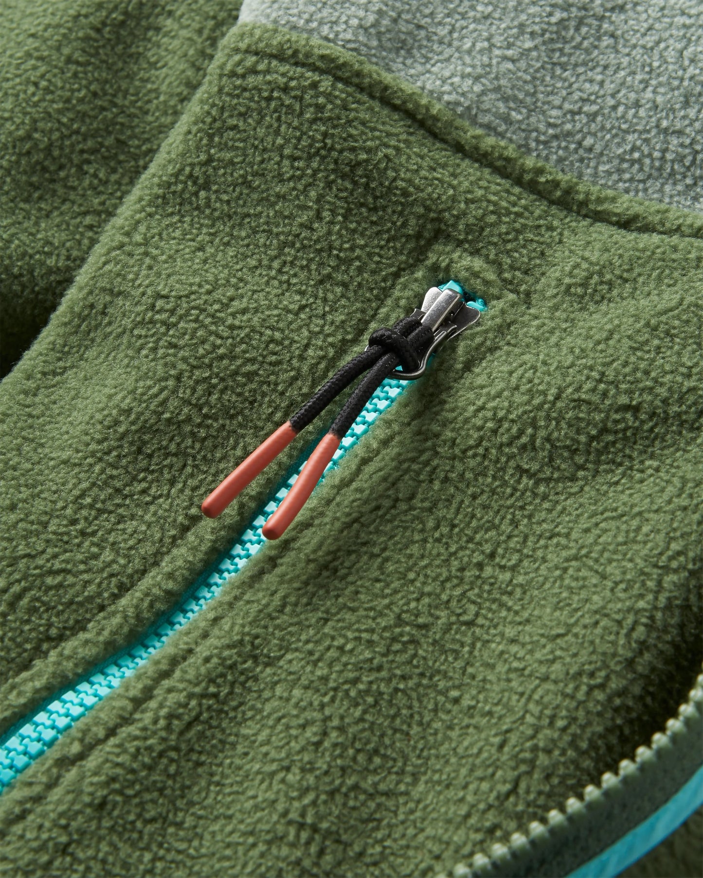 Caspian Recycled Polar Fleece - Wild Green