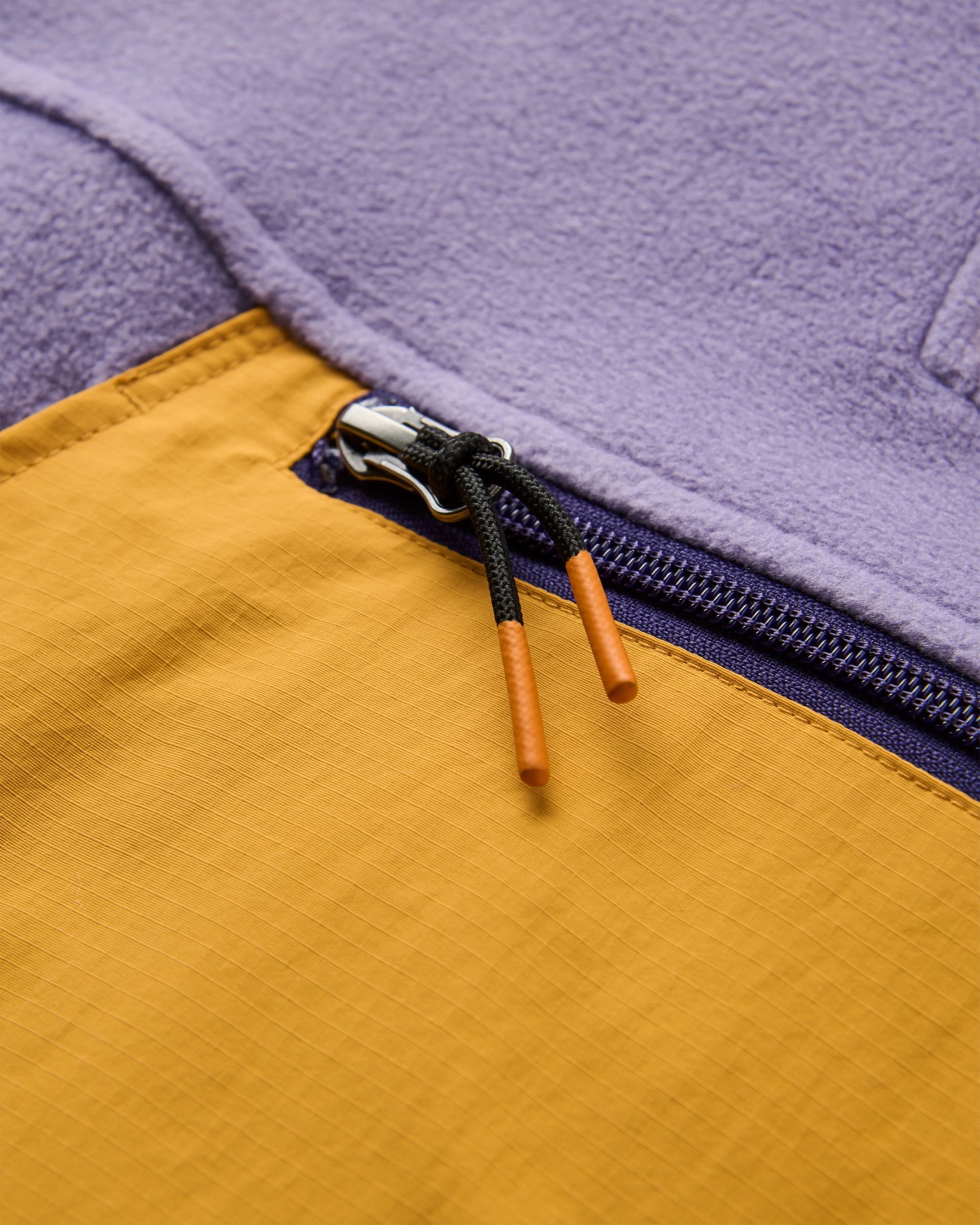 Alexander Recycled Hooded Polar Fleece - Purple Haze
 - Flatlay