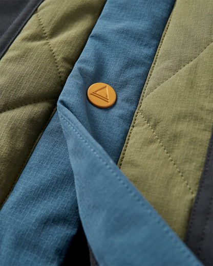 Campscape Parka - Black/Khaki - Flatlay