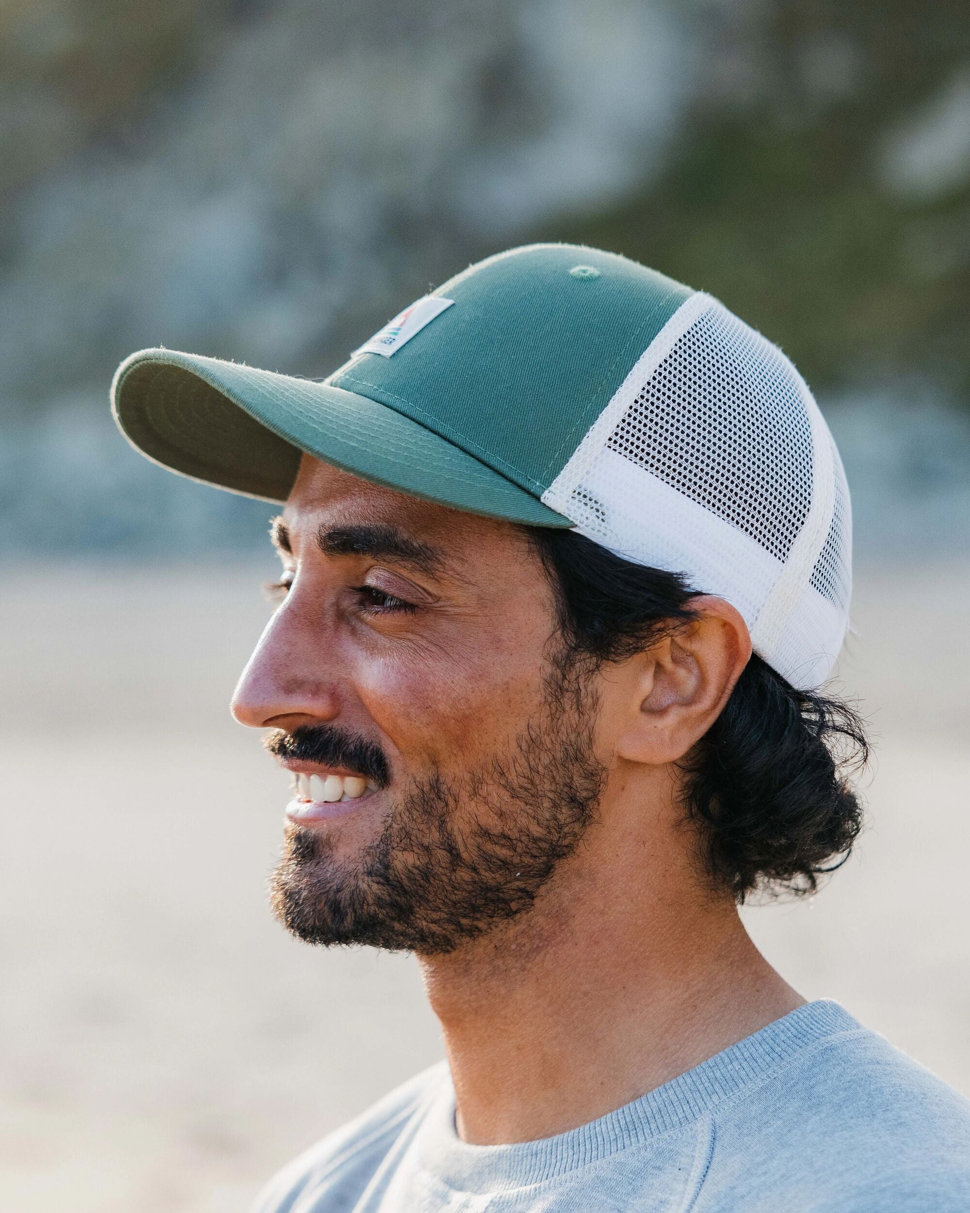 Heritage Mesh Snapback Cap - Dark Forest - Lifestyle - Male