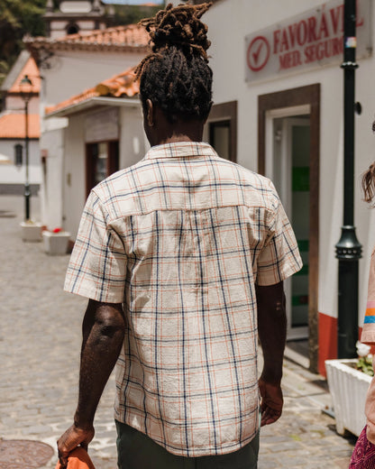 Chill Organic Cotton Check Shirt - Birch