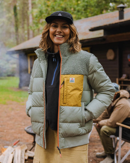 Inspire Recycled Insulated Jacket - Pistachio - Lifestyle