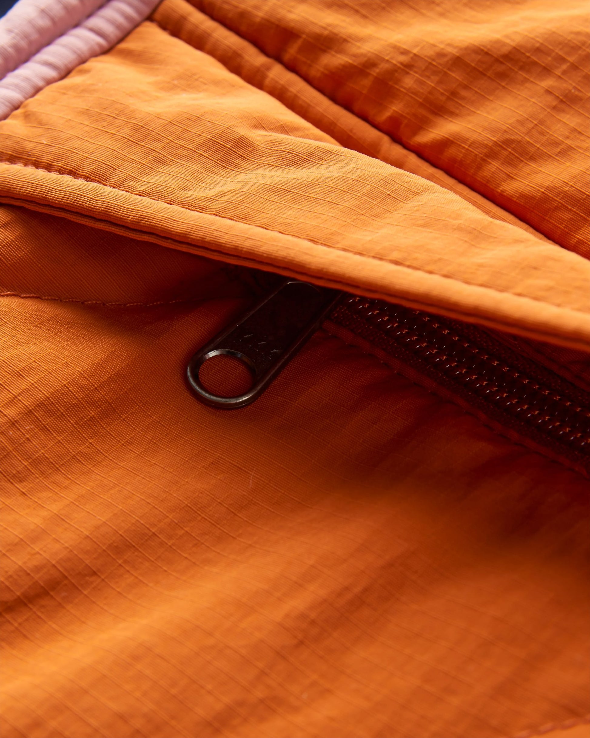 Ocean Recycled Insulated Jacket - Dark Denim/Sunset Orange