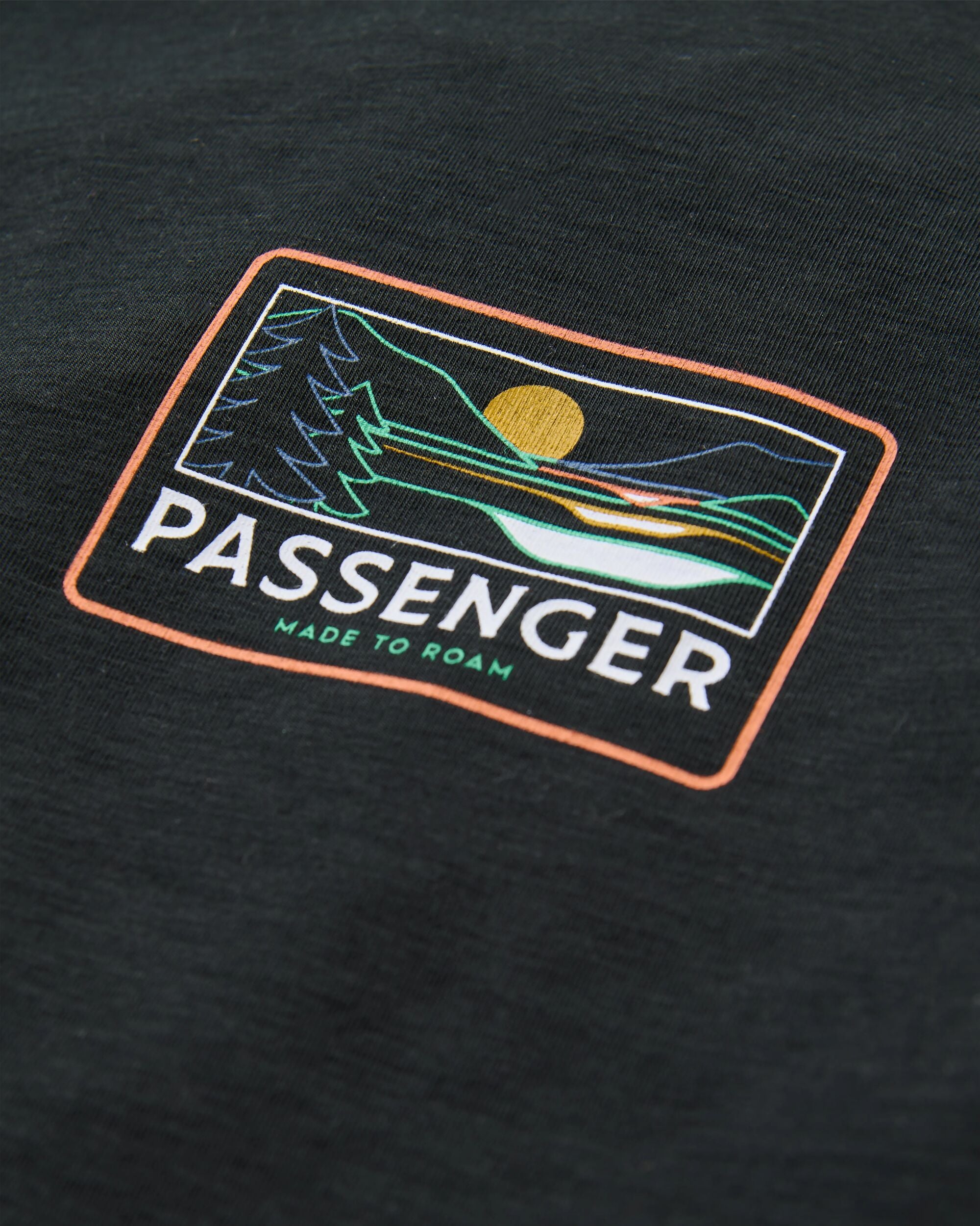 Roamer Women's Recycled Active T-Shirt - Black - Flatlay