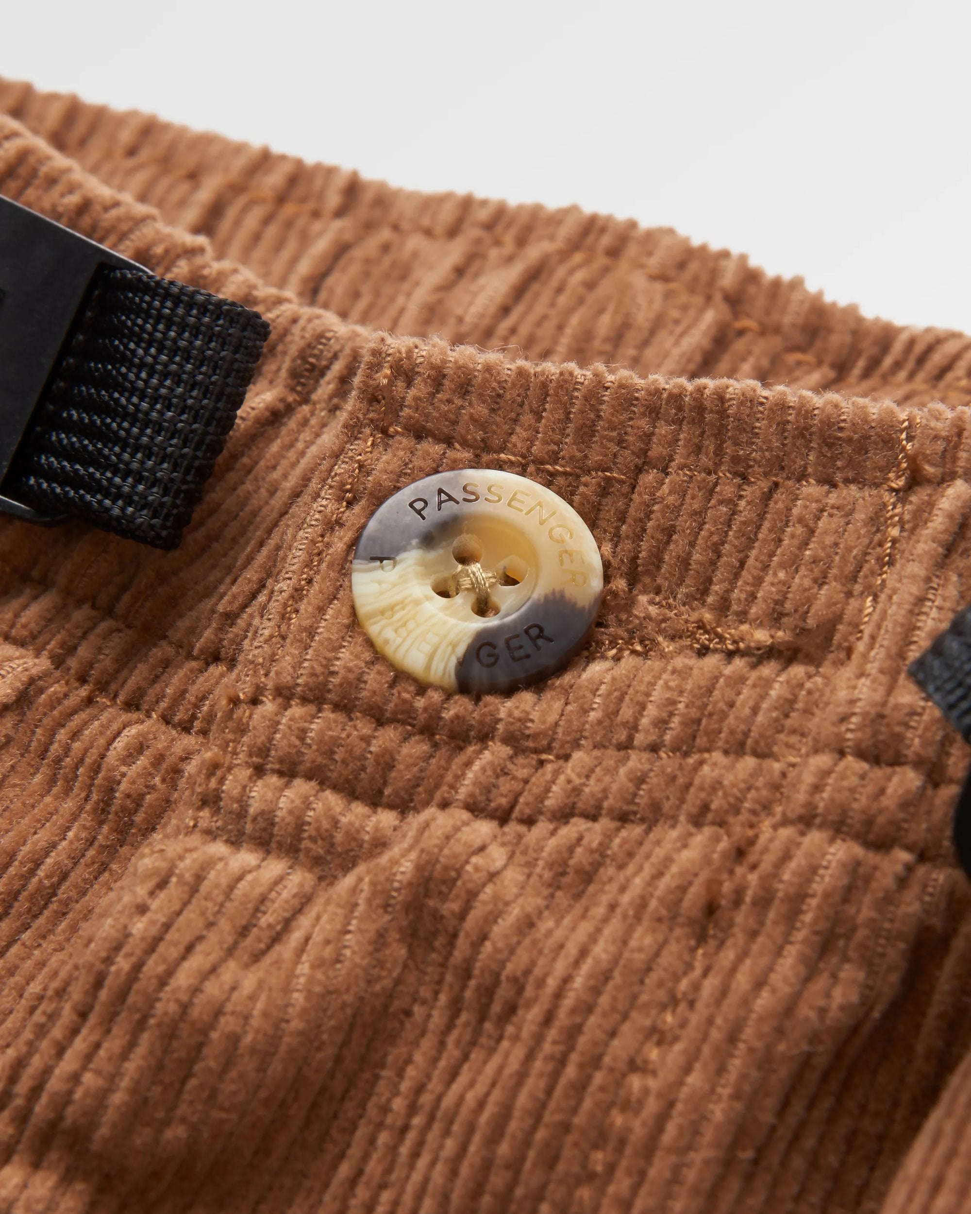 Adventurer Cord Trouser - Coconut - Flatlay