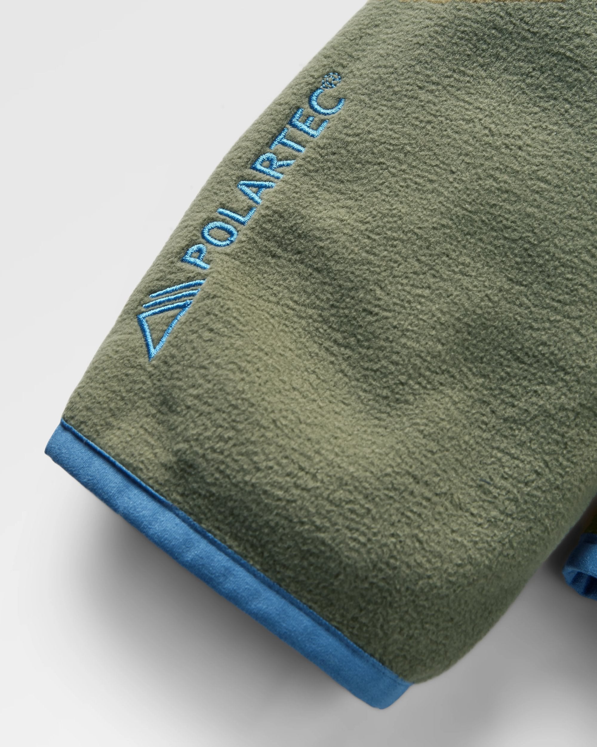 Switchback Recycled Micro Polartec® Fleece - Khaki - Flatlay