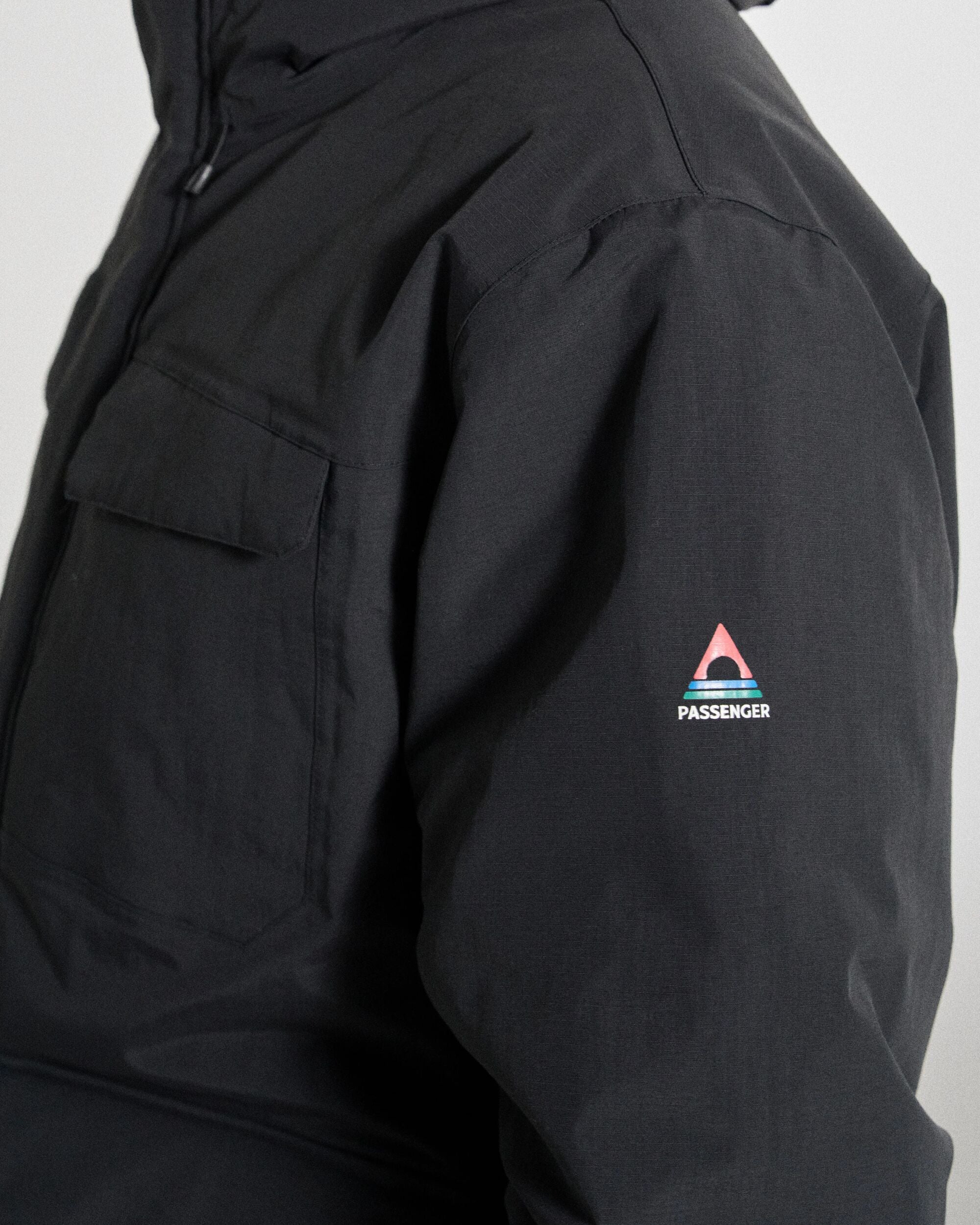 Explorer Waterproof Down Parka - Black - Studio Model