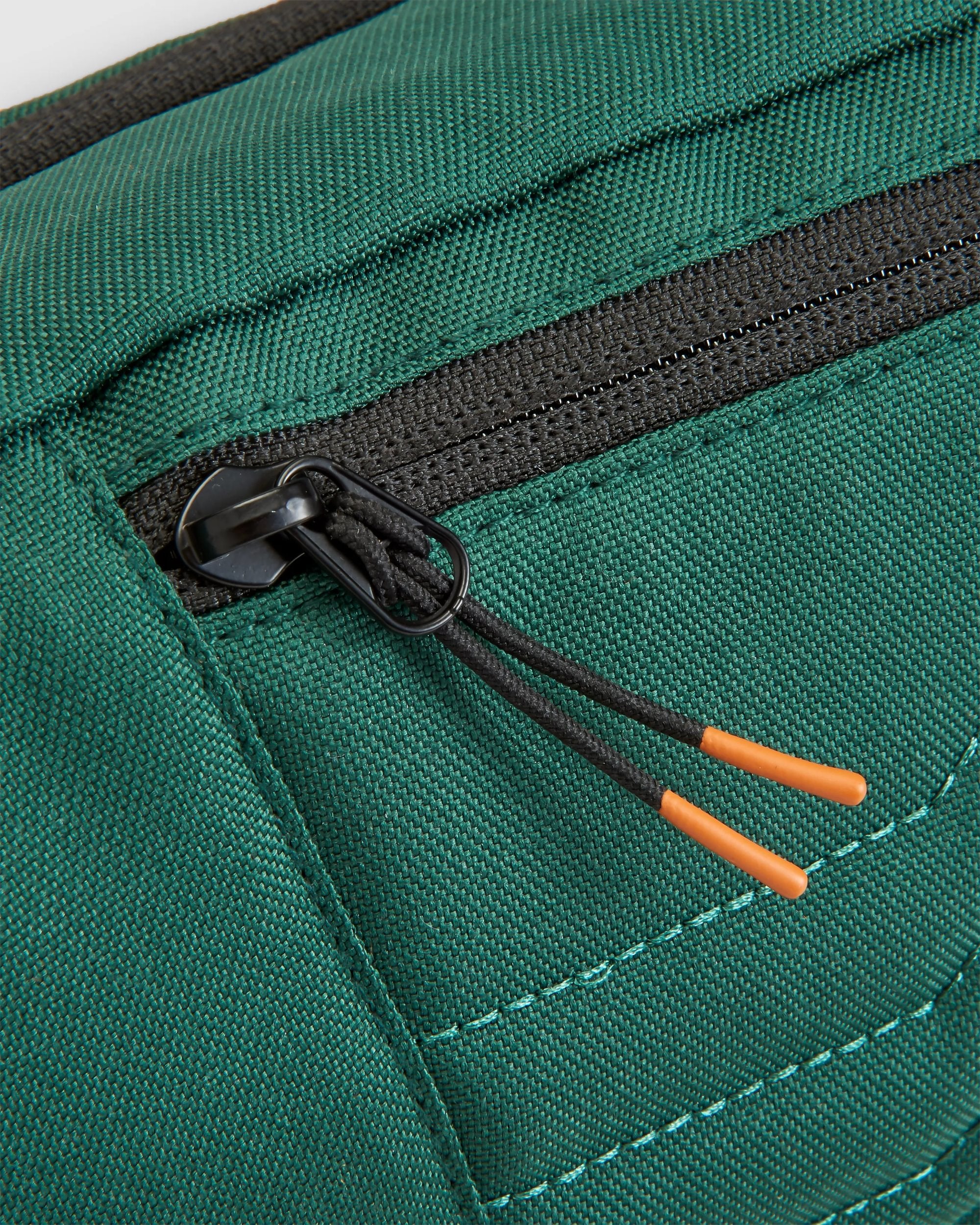 Boondocker Recycled Hip Pack - Rain Forest Orange Multi - Flatlay