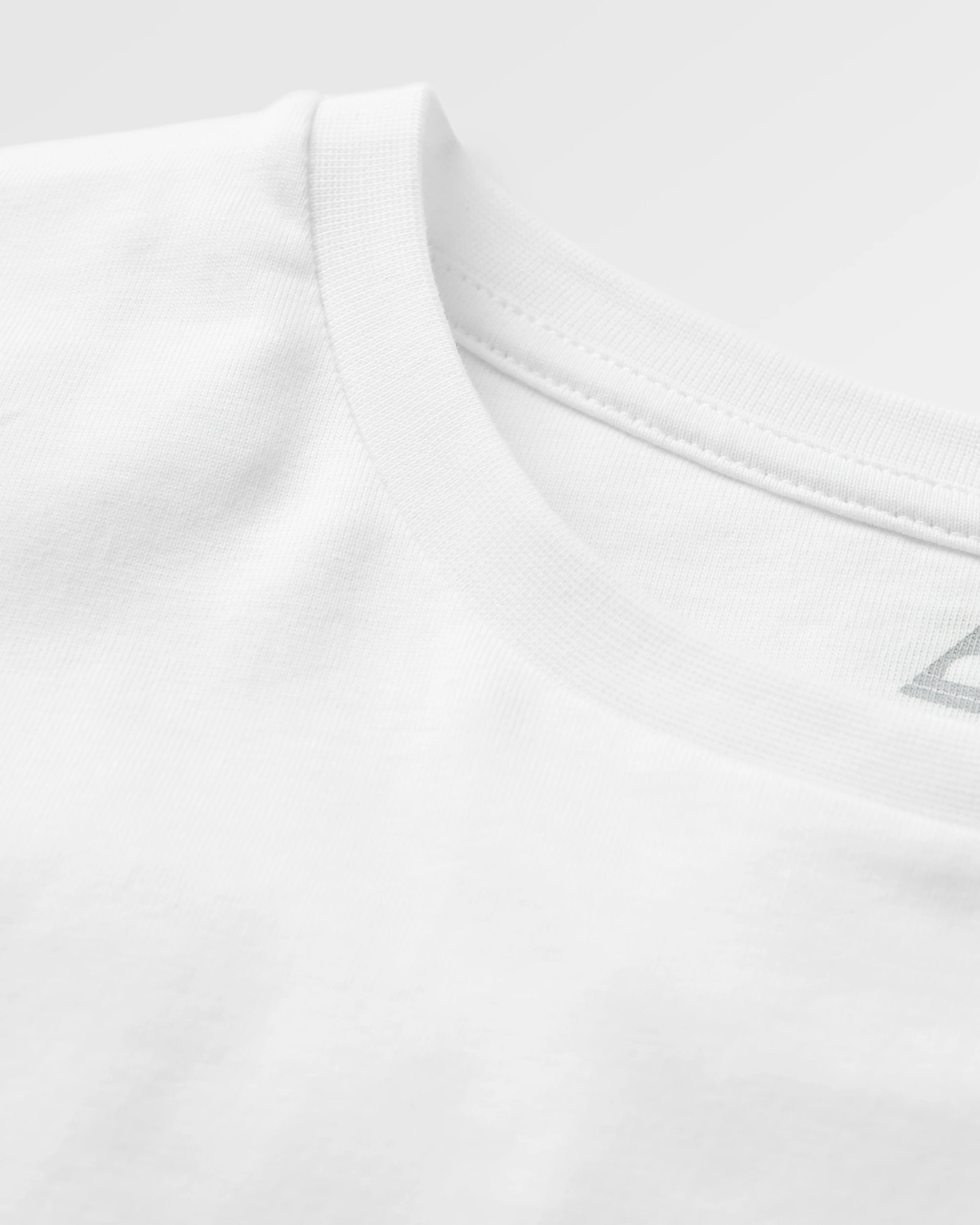 Trees Organic Cotton T-Shirt - White - Flatlay