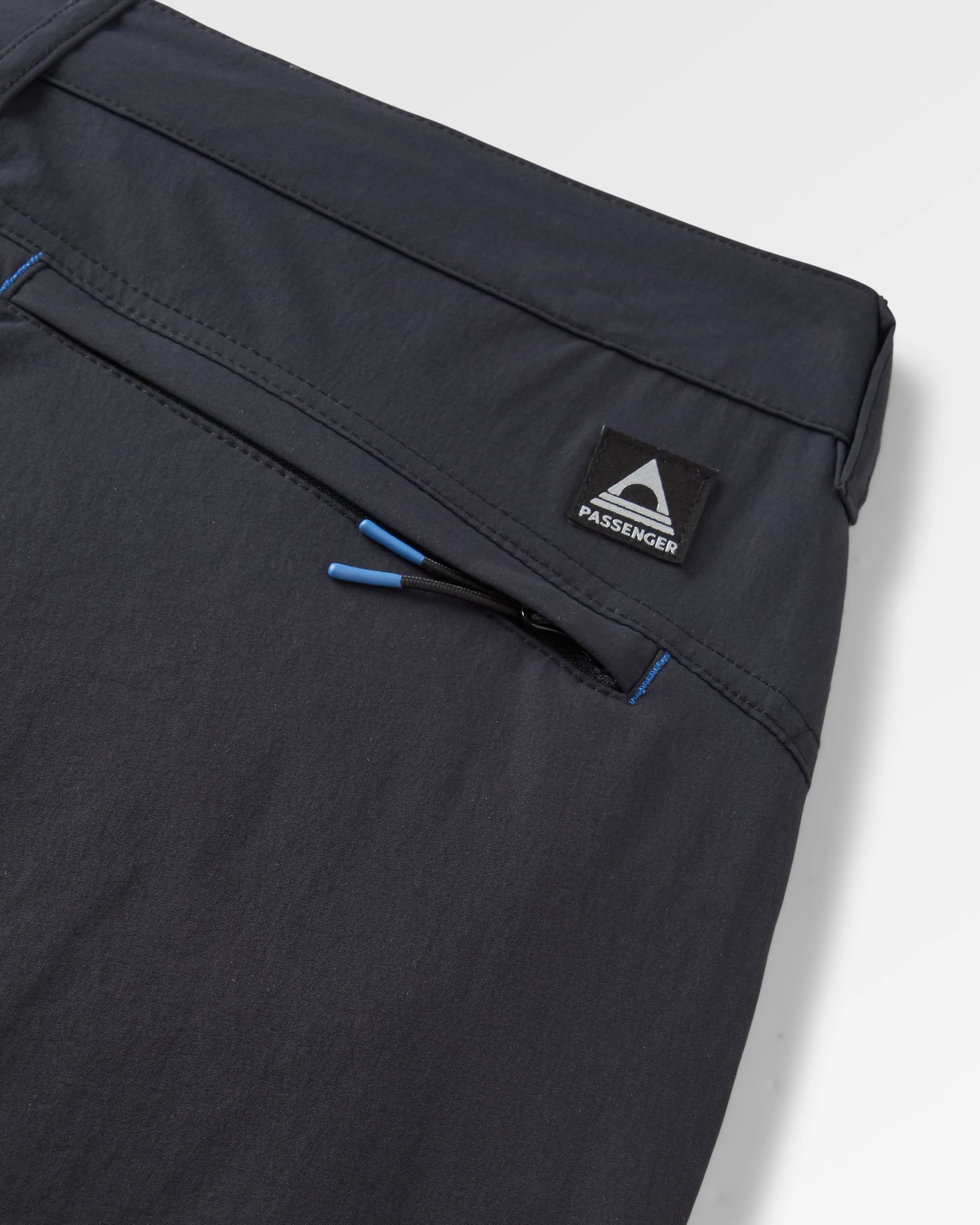 365 Trail Roll Up Trouser 2.0 - Black - Flatlay