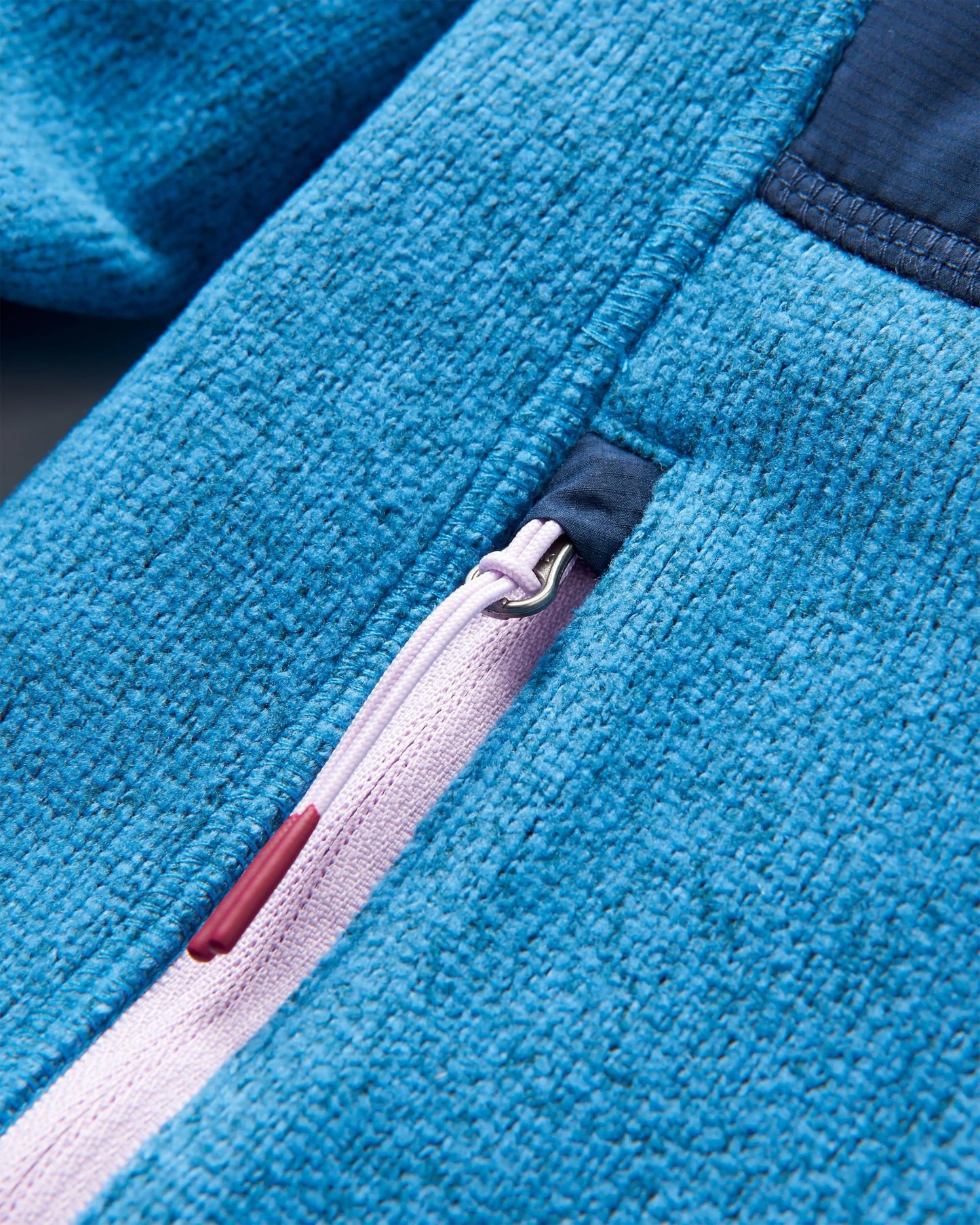 Wilder Recycled Polartec® Fleece - Blue Steel Marl