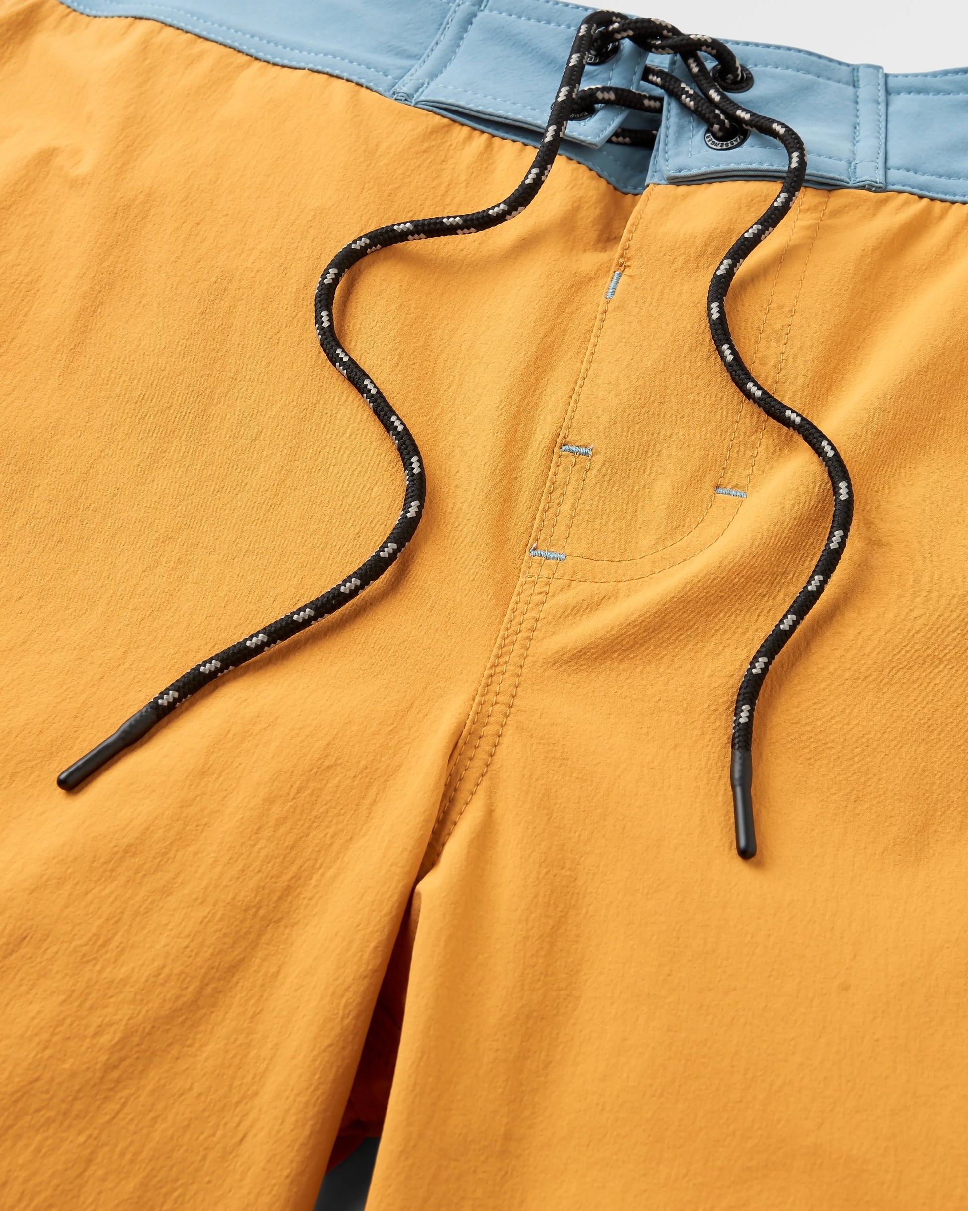 Cruiser Recycled Boardshort - 19" - Spruce Yellow - Flatlay
