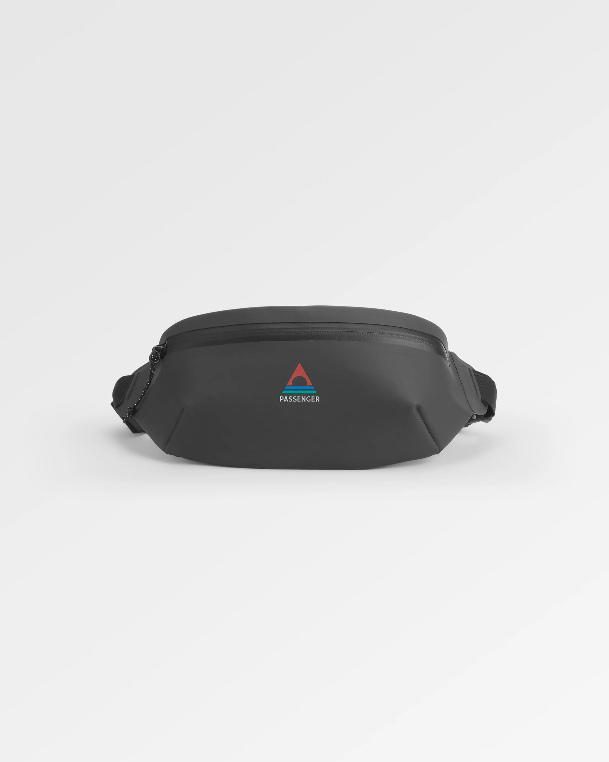 Tide Recycled Nylon Hip Pack - Black - Flatlay
