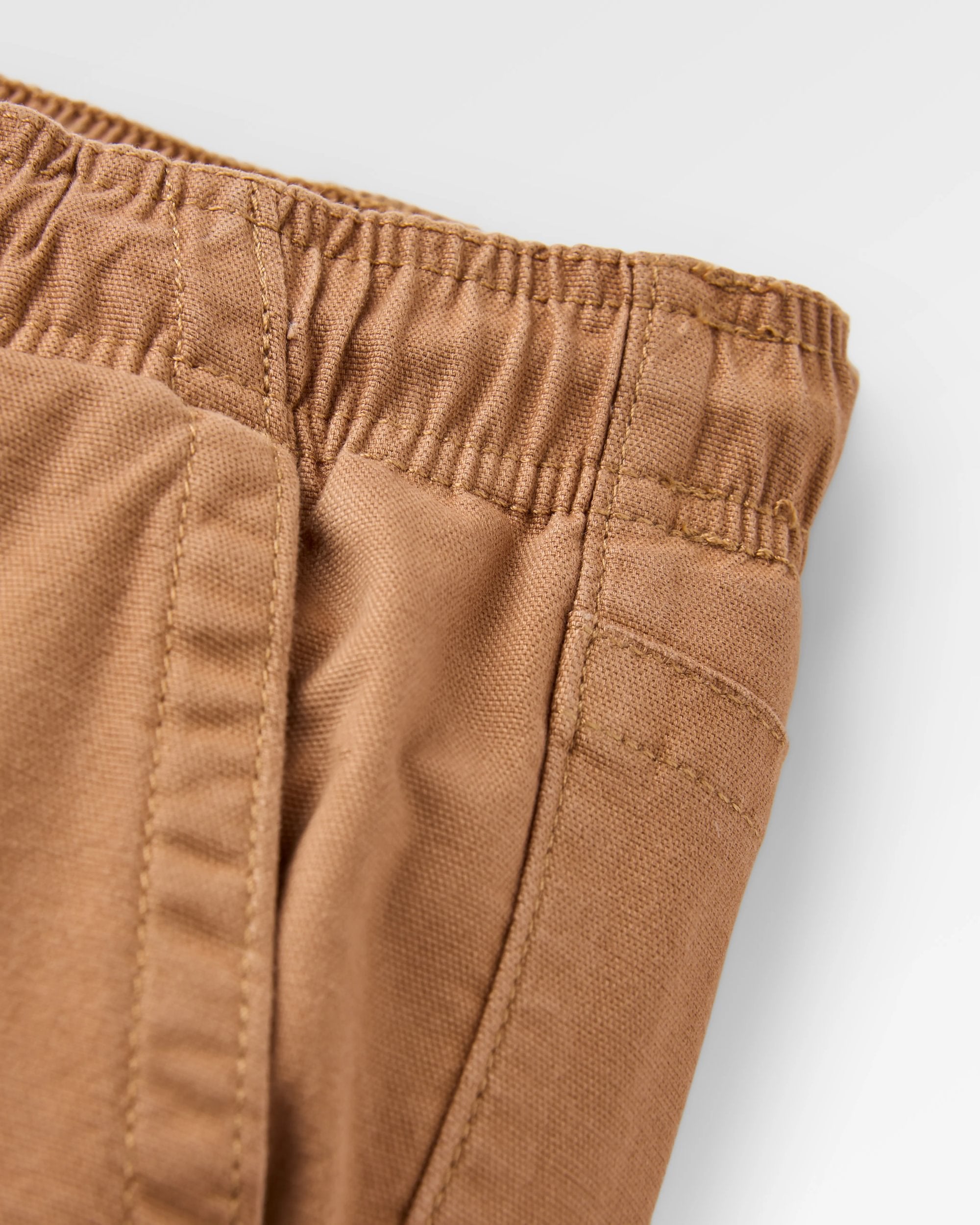 Drifter Organic Cotton Short - Toffee - Flatlay