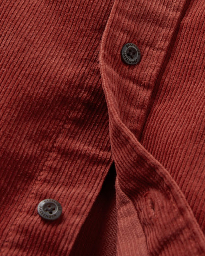 Backcountry Cord Shirt - Red Ochre