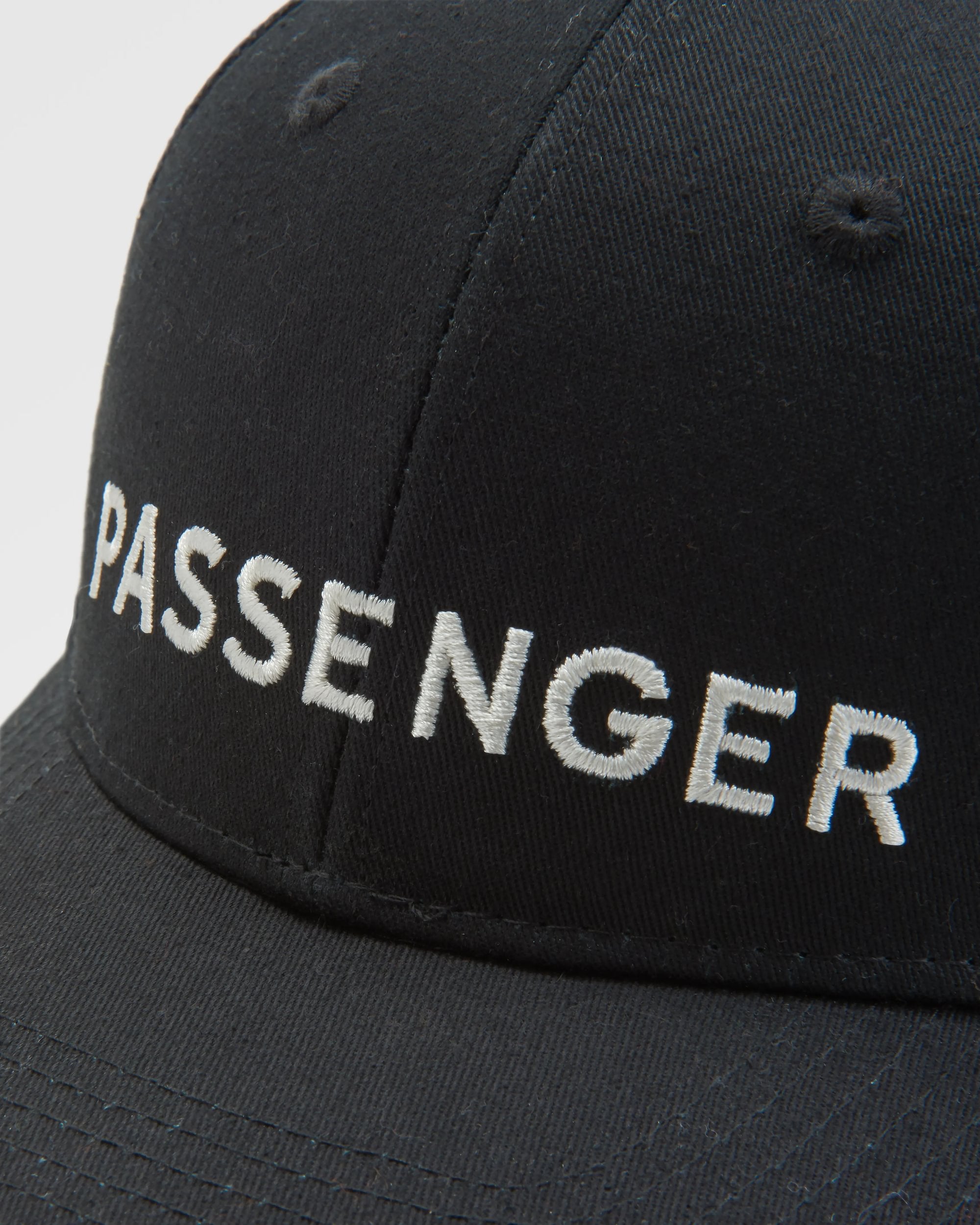 Passenger Recycled Cotton Trucker Cap - Black - Flatlay