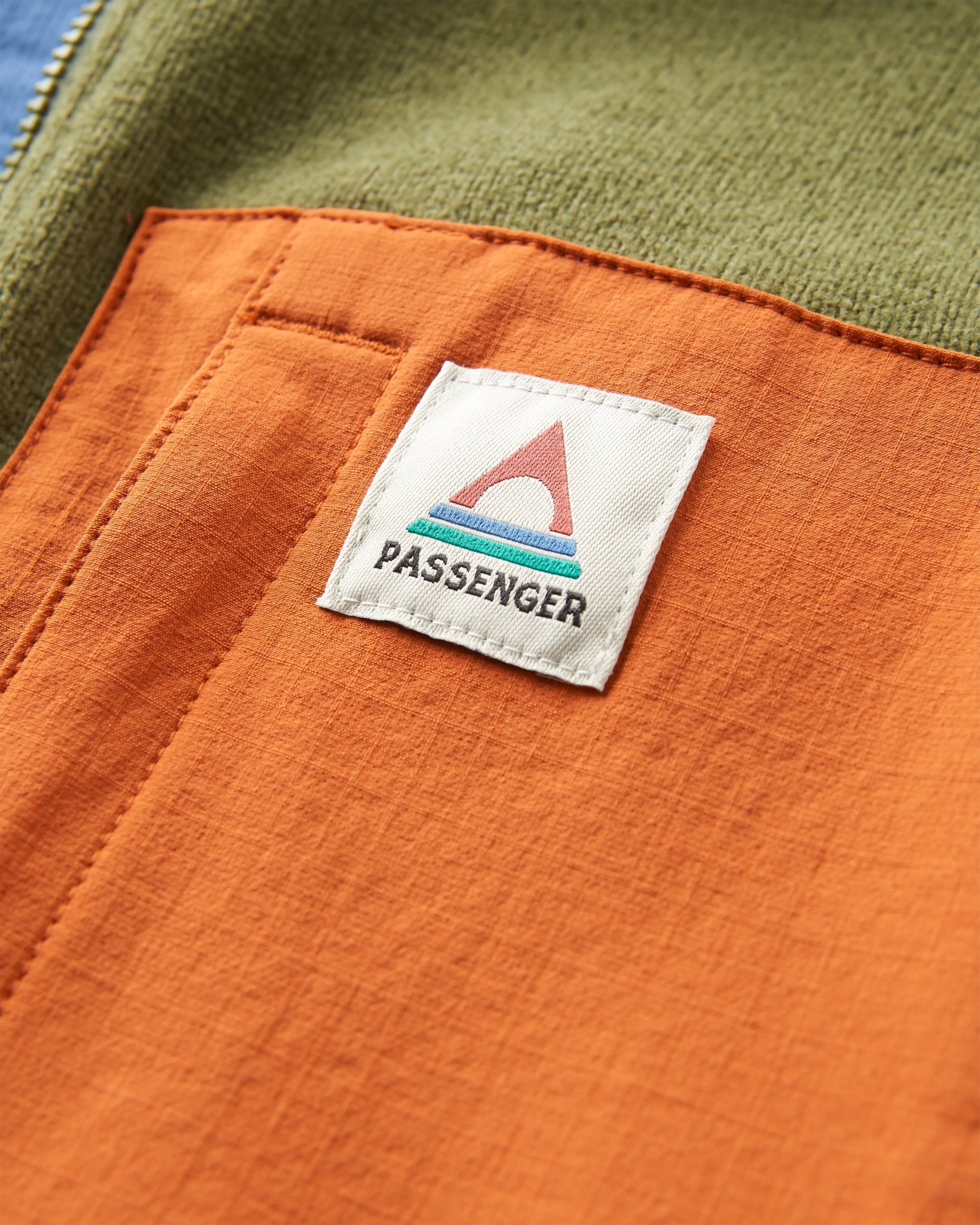 Hudson Recycled Polartec® Fleece - Khaki - Flatlay