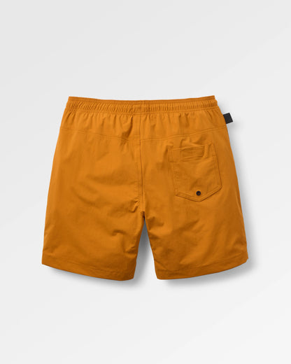 Drifter NetPlus® Swim Lined Short - Retro Orange - Flatlay
