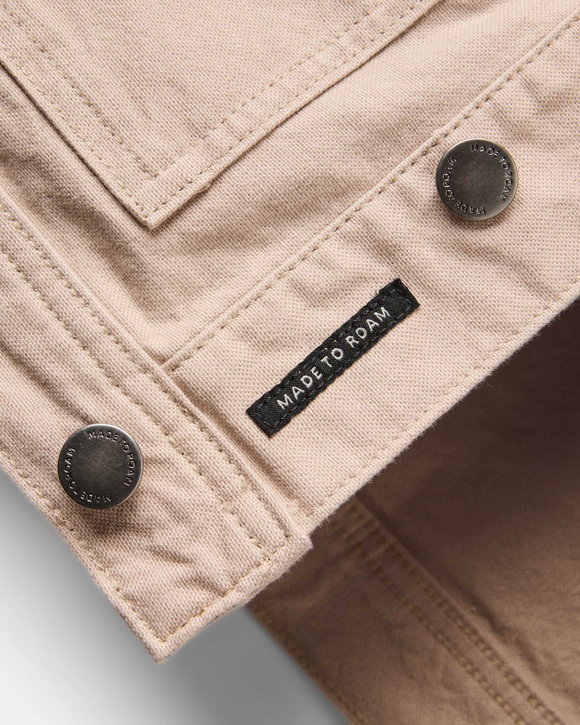 Vantage Canvas Jacket - Simply Taupe - Flatlay