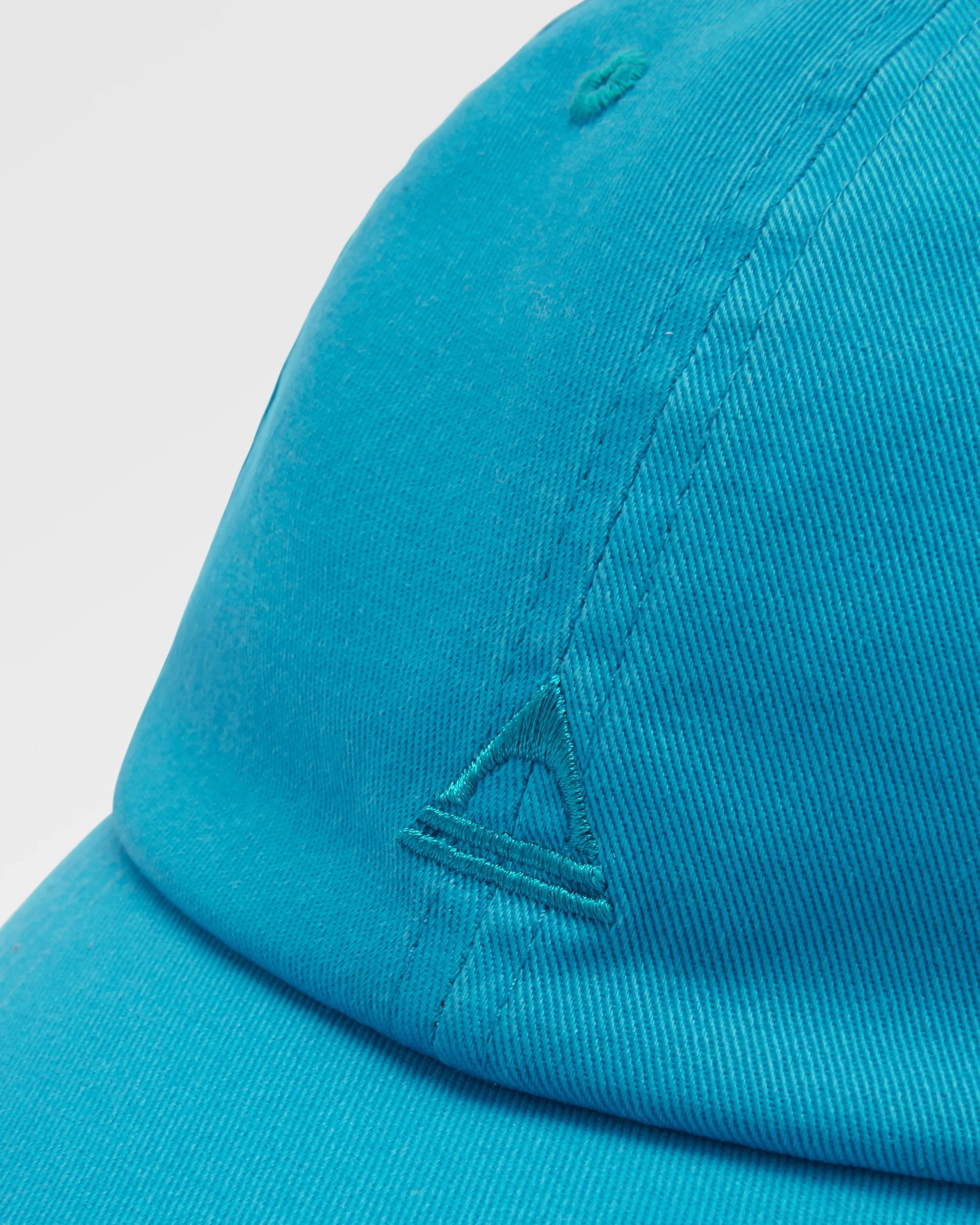 Classic Recycled Cotton 6 Panel Cap - Bluejay - Flatlay