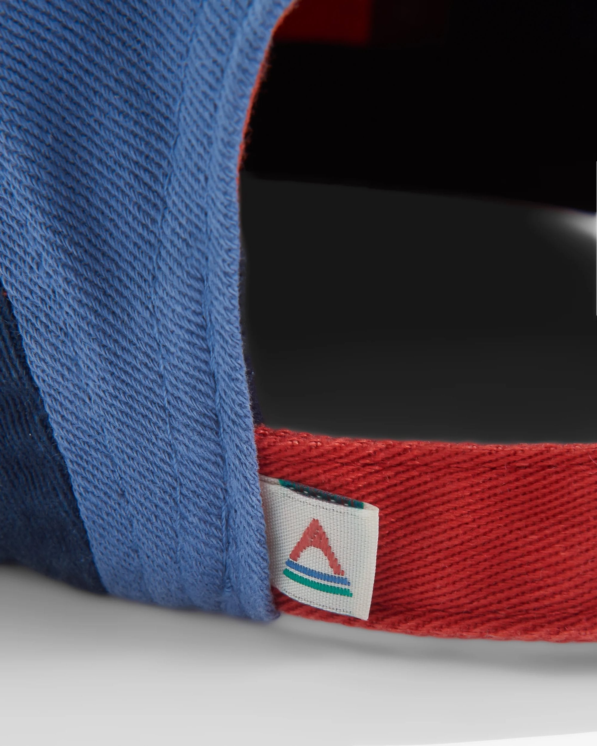 Roamer Recycled 5 Panel Cap - Moonlight Blue Multi - Flatlay