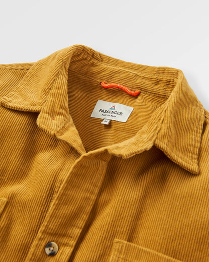 Backcountry Cord Shirt - Mustard Gold