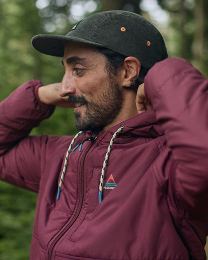 Dylan Recycled Insulated Full Zip Jacket - Fig - Lifestyle