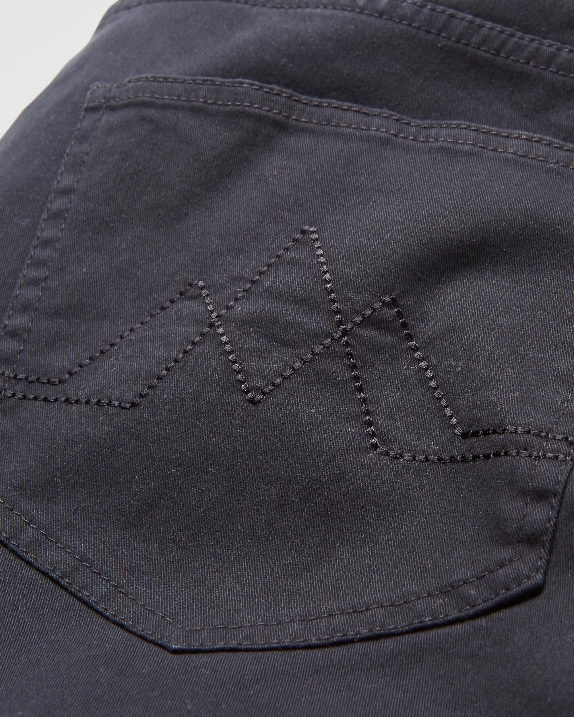 365 5 Pocket Trouser - Black - Flatlay