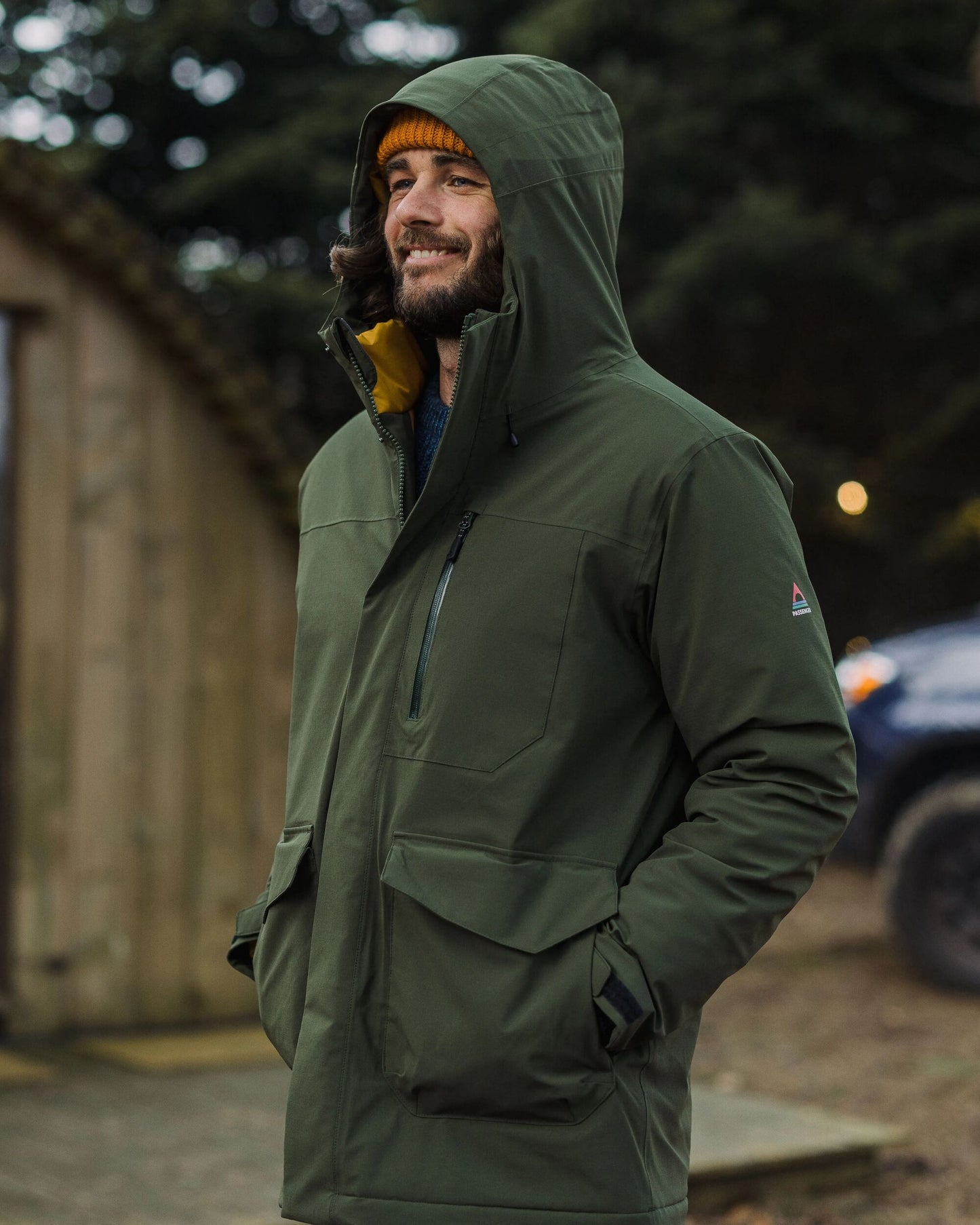 Rainier Waterproof Parka - Fir Tree