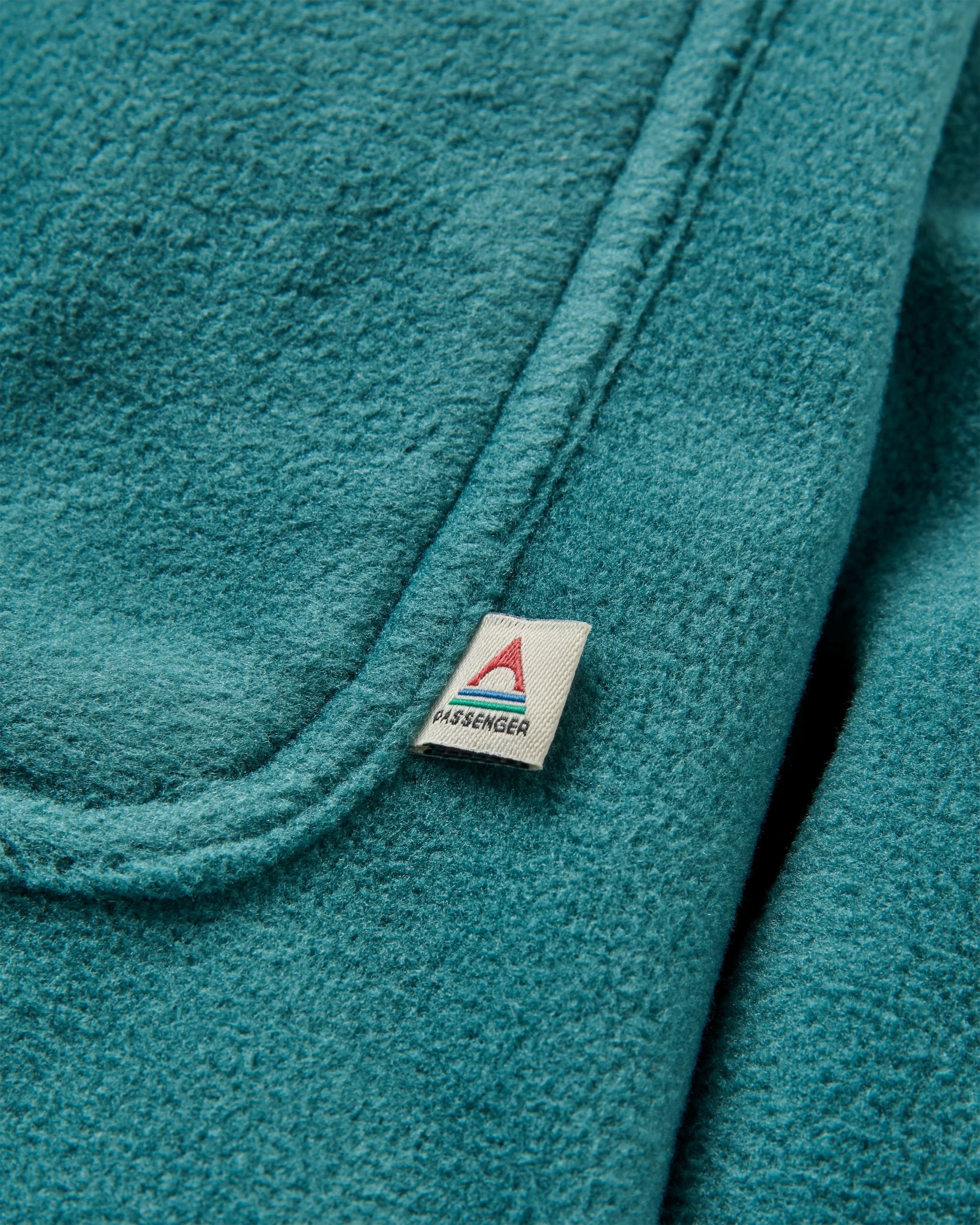 Adapt Recycled Polartec® Overshirt  - Mediterranean - Flatlay