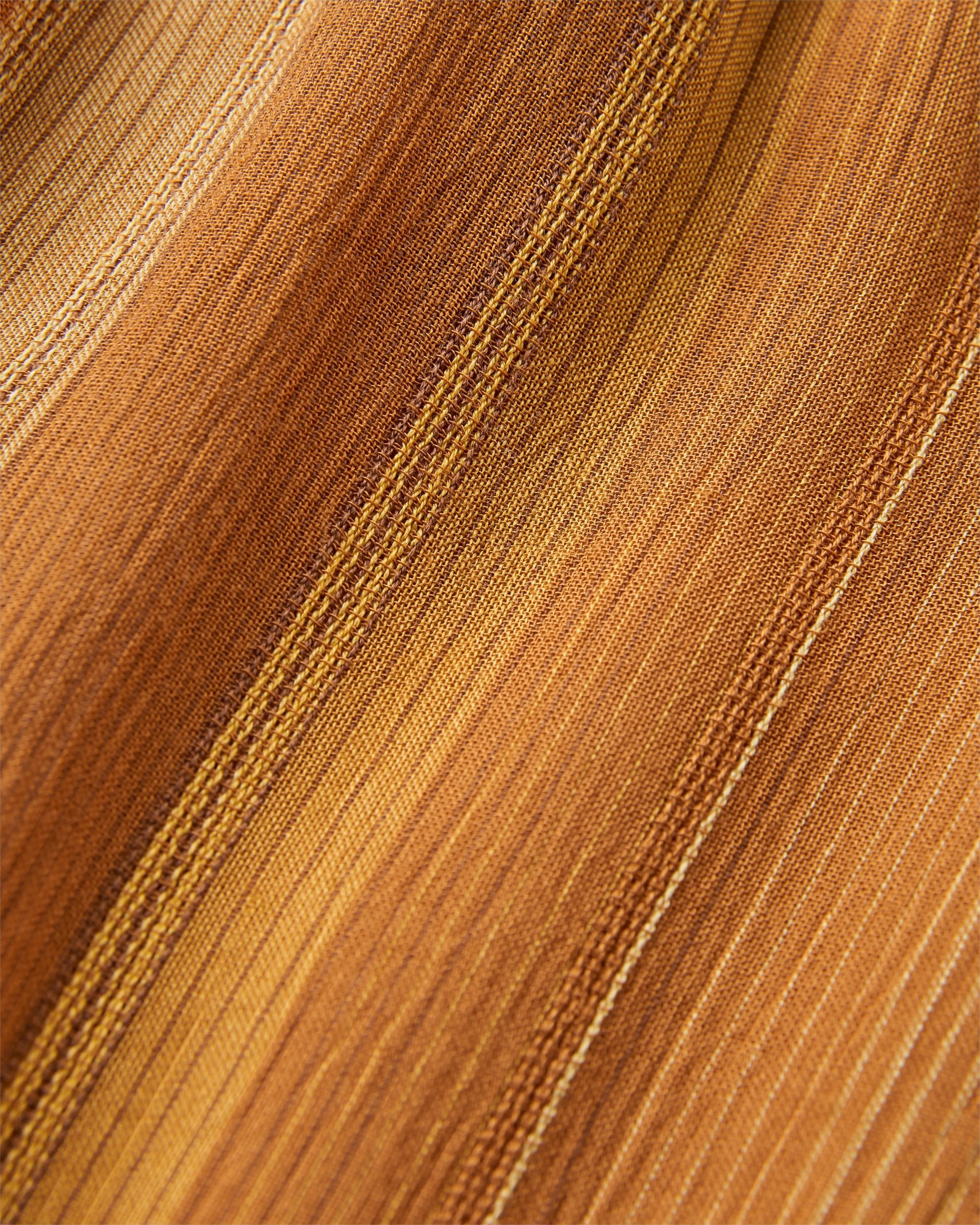 Someday Woven Trouser - Spruce Yellow Stripe - Flatlay