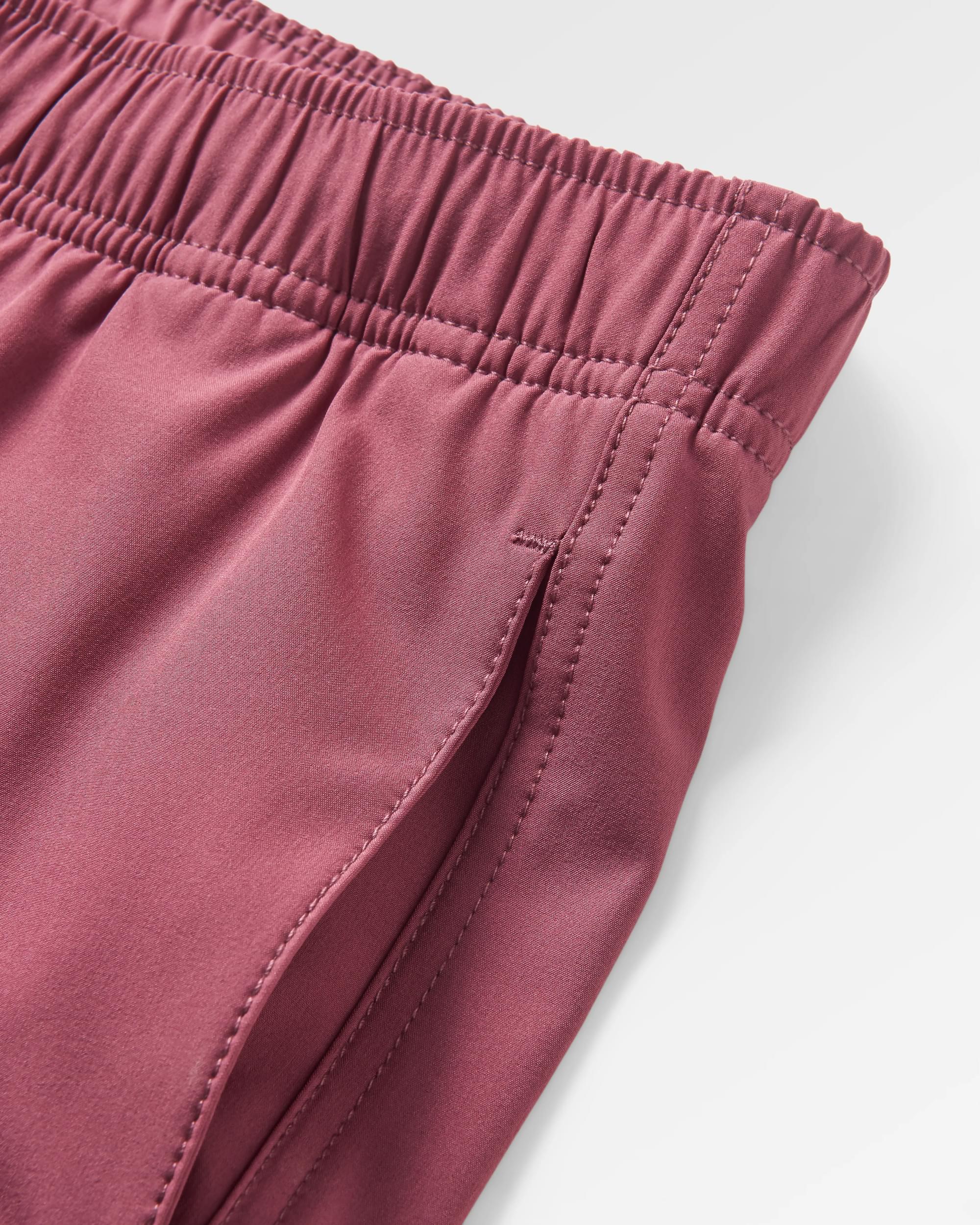 Porto Recycled All Purpose Swim Short - Crushed Berry - Flatlay
