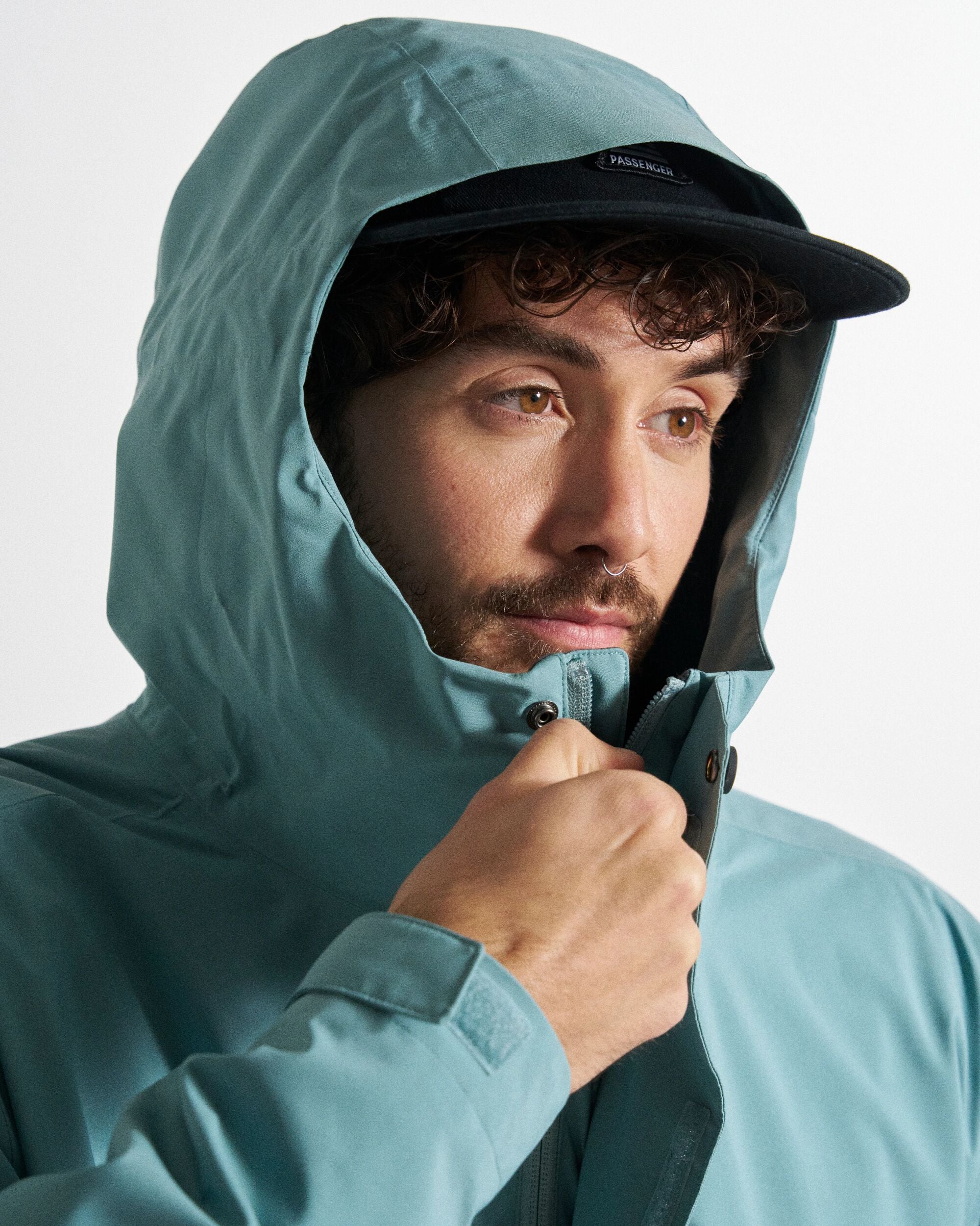 Graniteridge Recycled Waterproof 3 in 1 Jacket - Arctic - Studio Model
