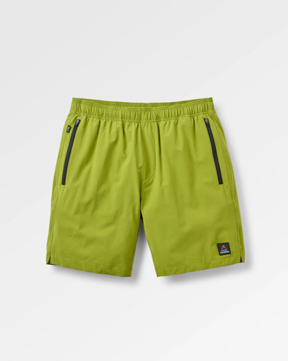 Traveller Organic All Purpose Short 2.0 - Tea Green - Flatlay