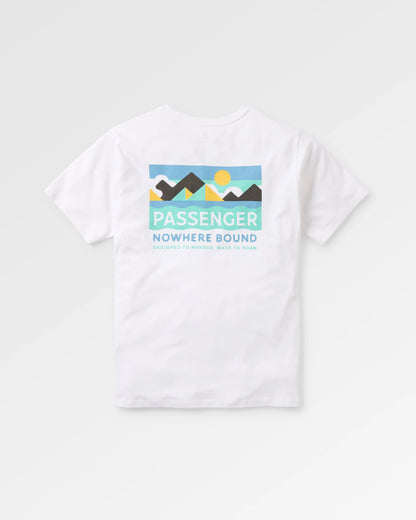 NWB Recycled Cotton T-Shirt - White - Flatlay