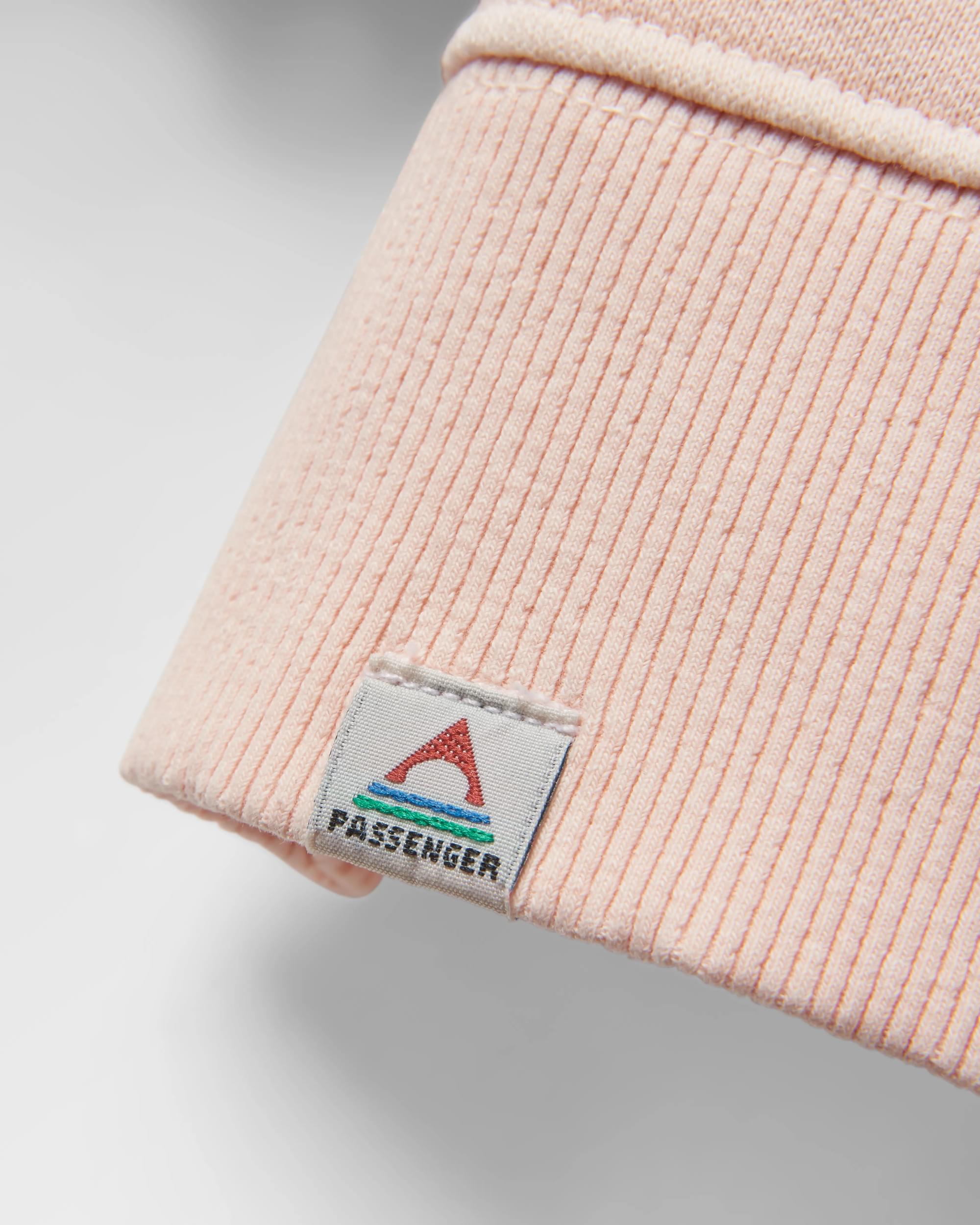 Rooted In Nature Hoodie - Peach Whip - Flatlay