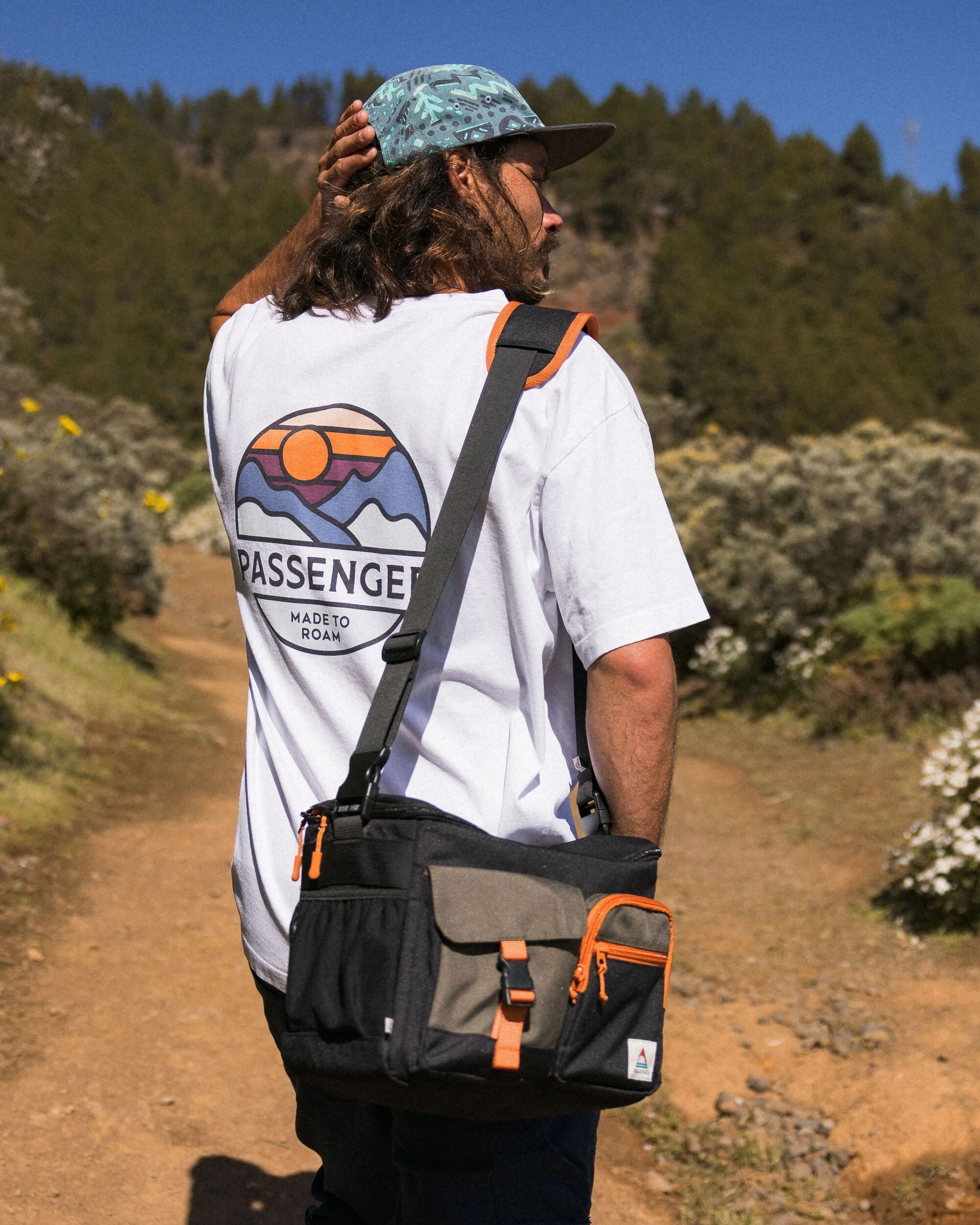 Boondocker Recycled Camera Bag - True Black/ Khaki - Lifestyle - Male