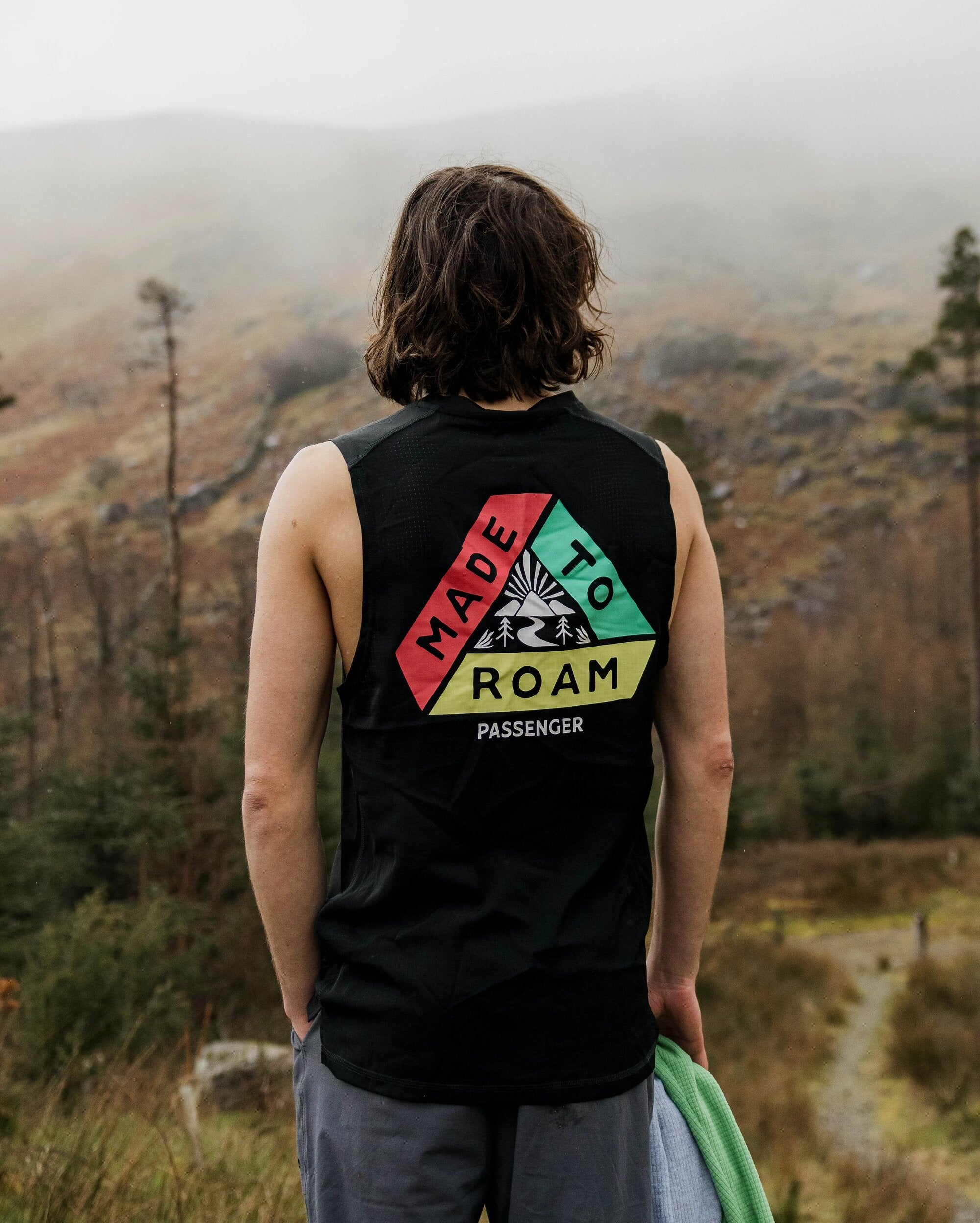Boardwalk Active Recycled Vest - Black - Lifestyle