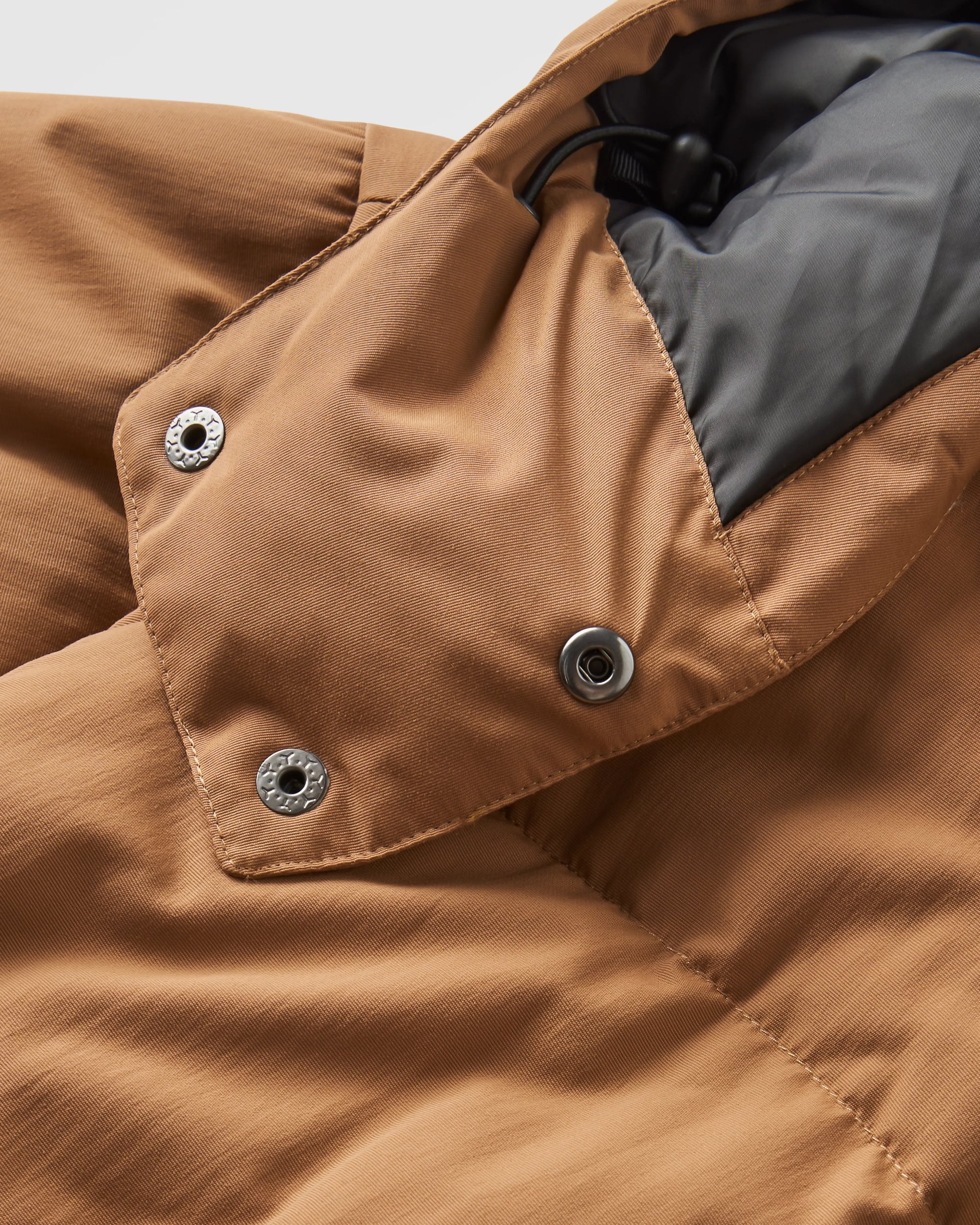Grounded Insulated Jacket - Toffee - Flatlay