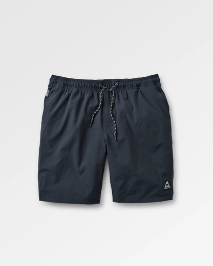 Drifter Beach Lined Short - Black - Flatlay