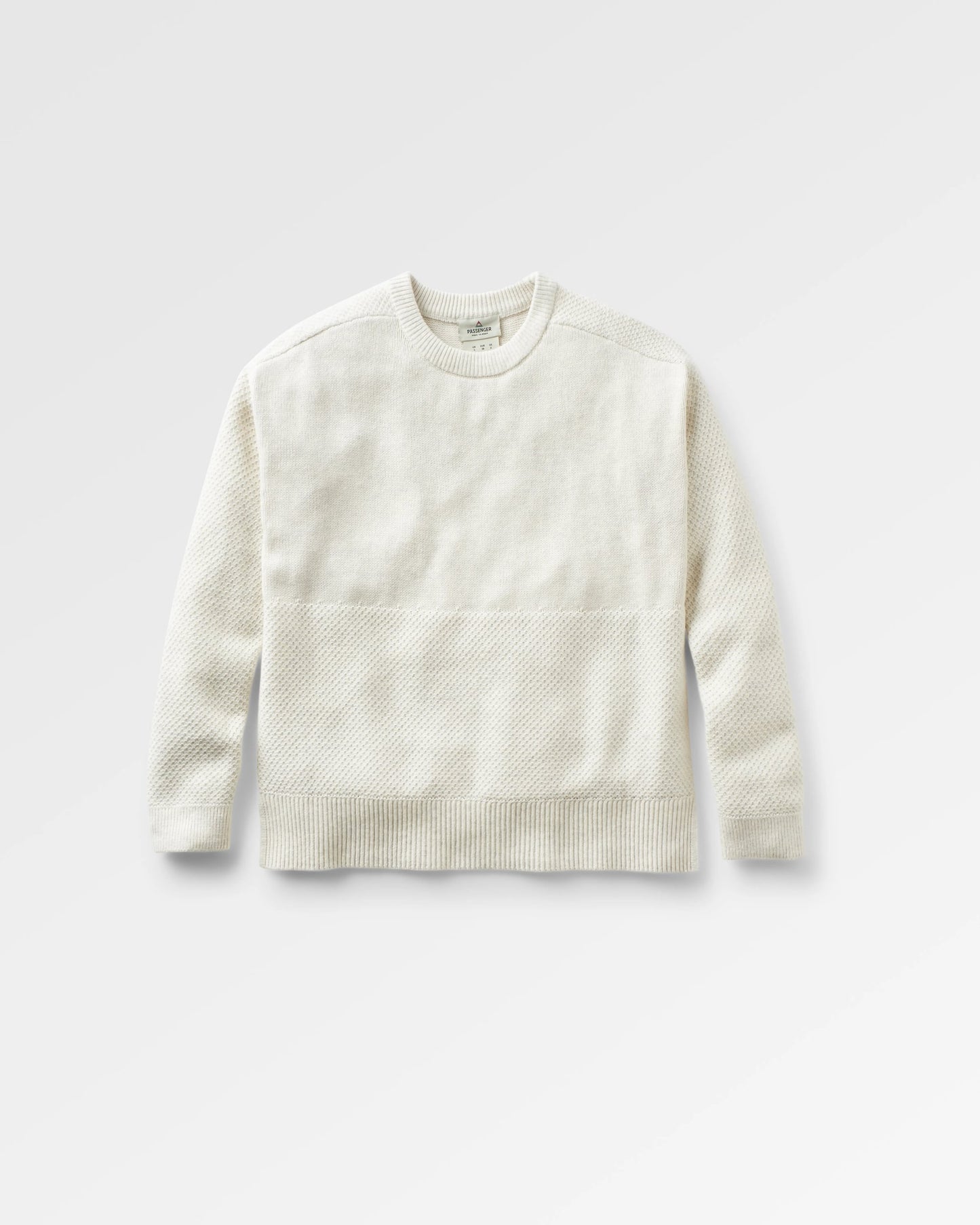 Cove 2.0 Organic Cotton Knitted Jumper - Off White