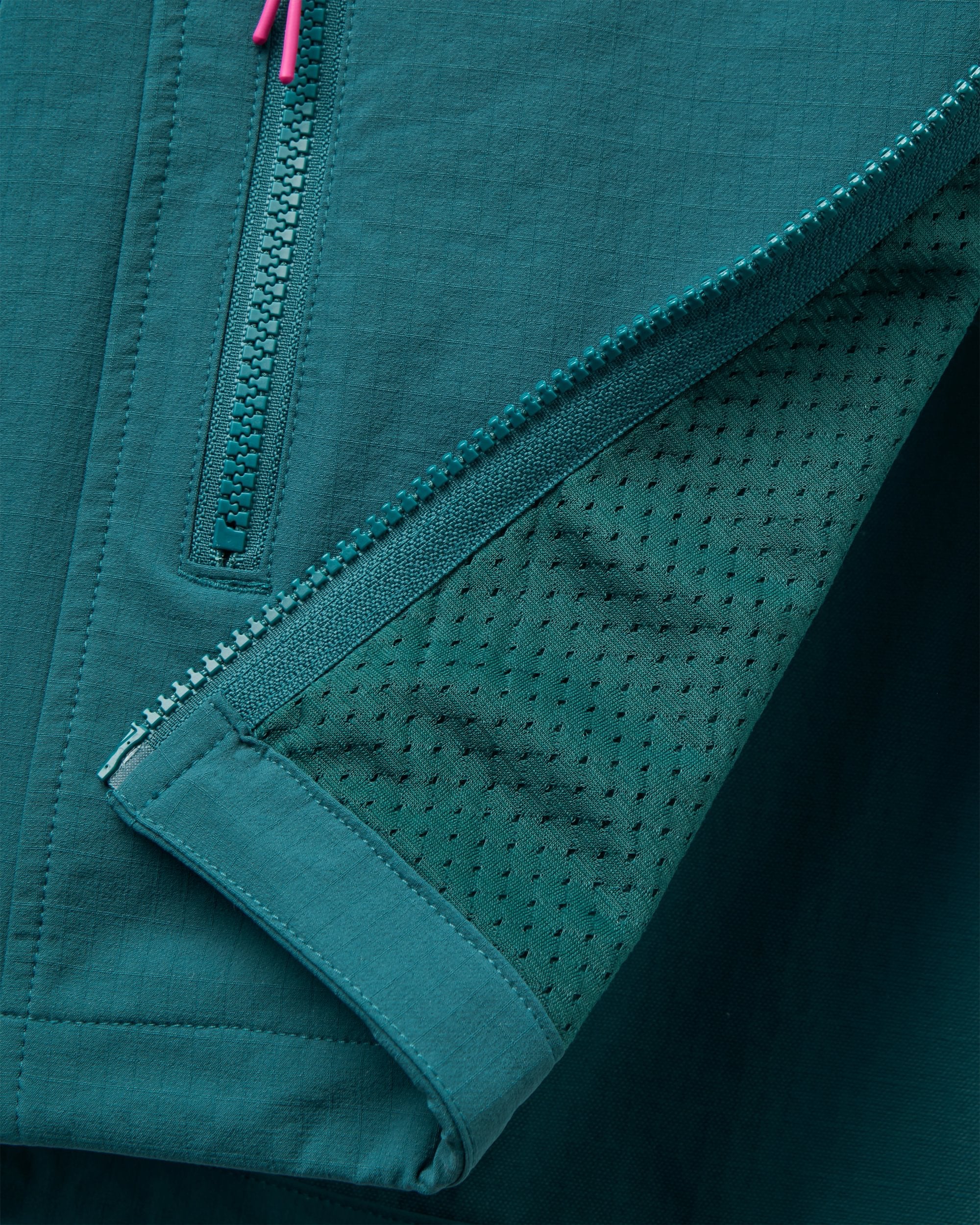 Womens Trailscape Lightweight Softshell Jacket - Mediterranean/ Ocean Teal - Flatlay