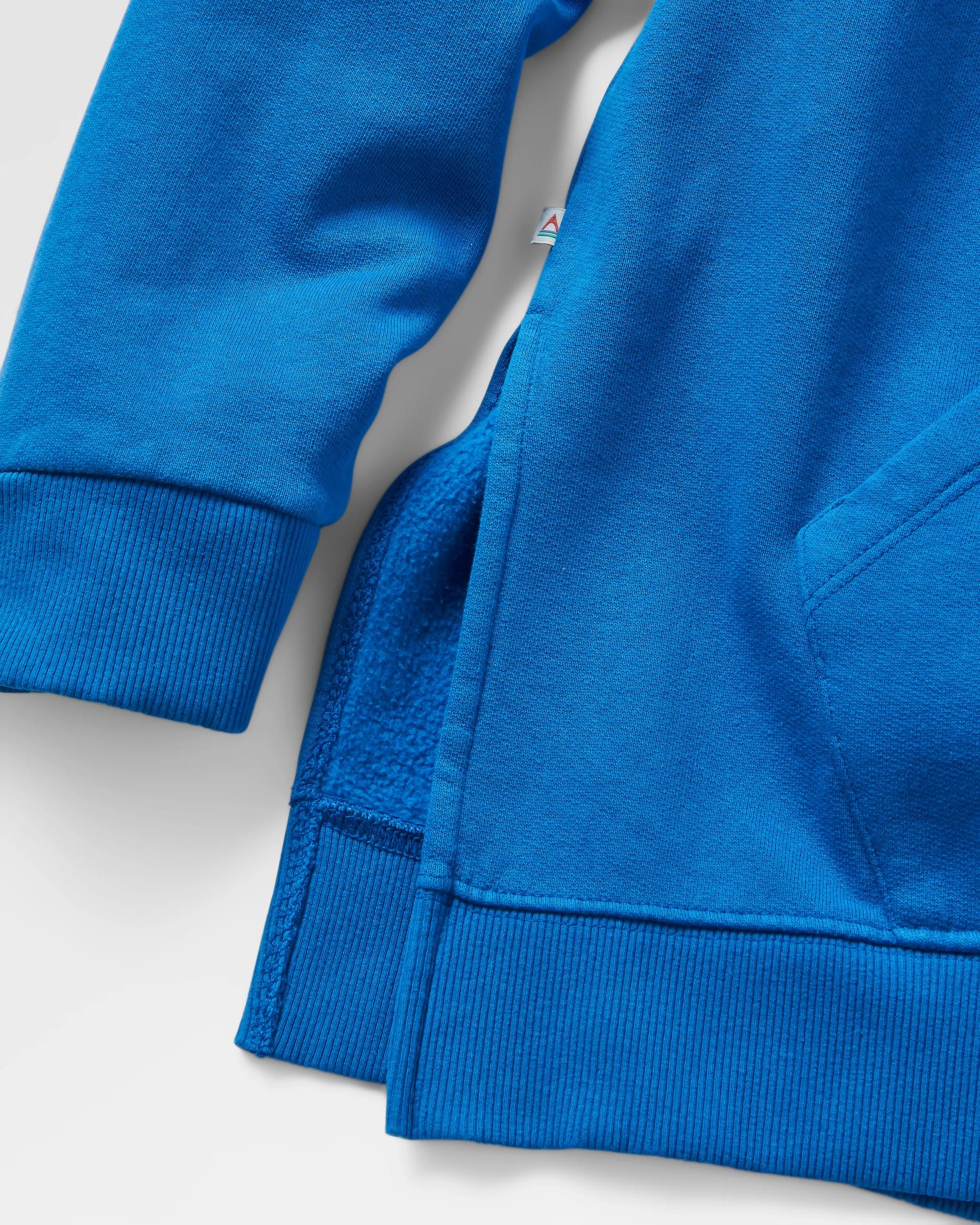 In The Woods Hoodie - True Blue - Flatlay