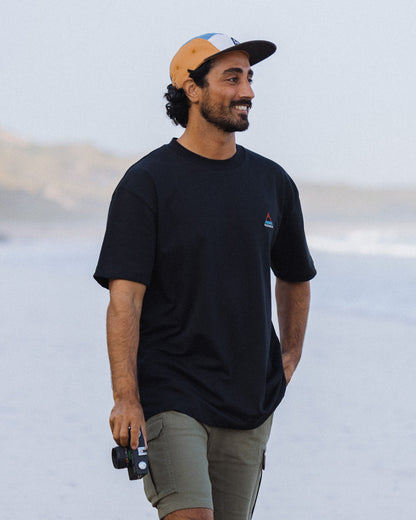 Vita Organic Relaxed Fit T-Shirt - Black - Lifestyle