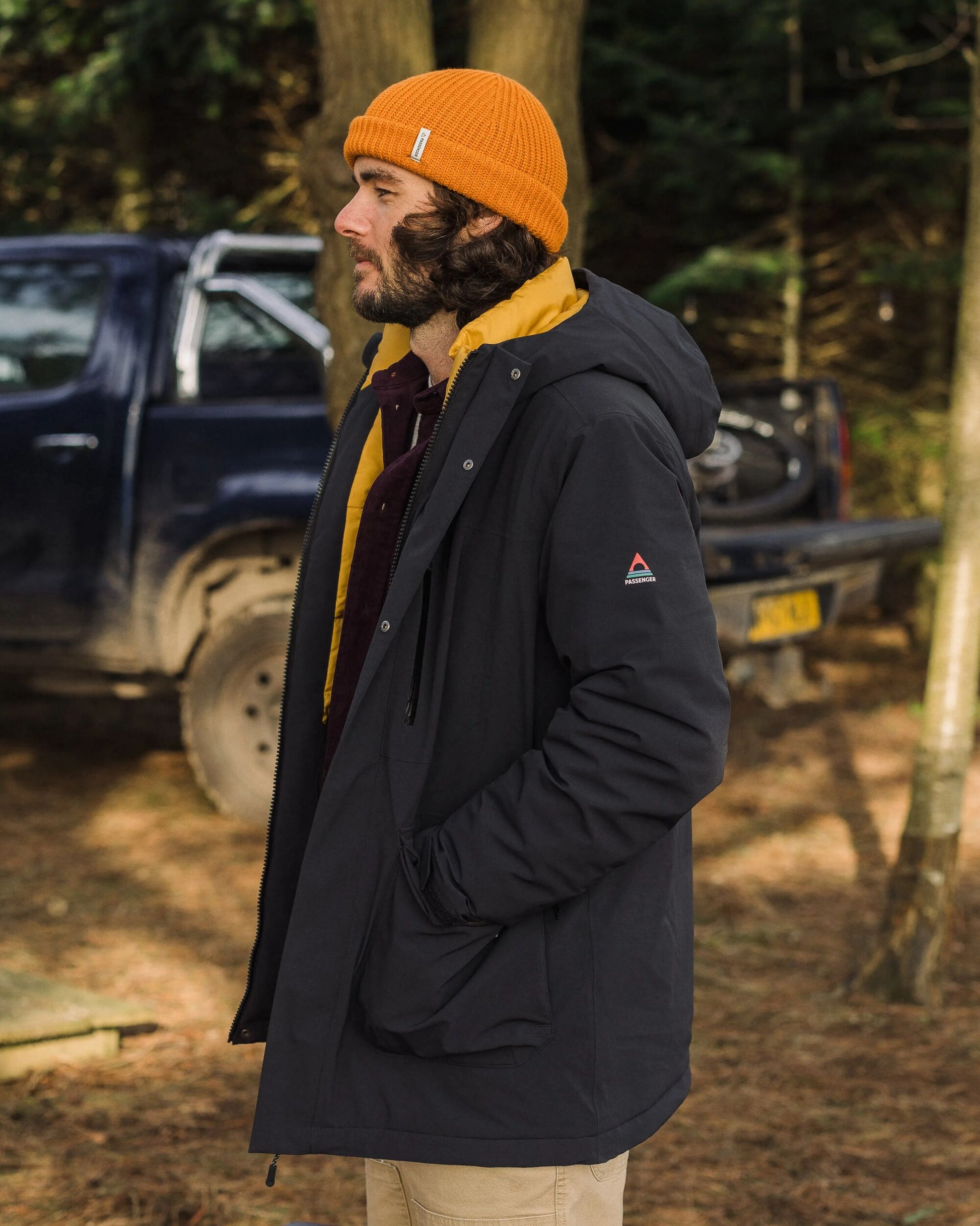 Rainier Waterproof Parka - Black